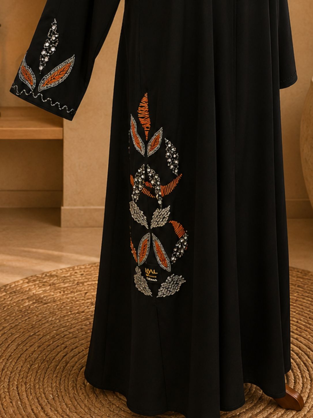 A1047 Korean Crepe Abaya