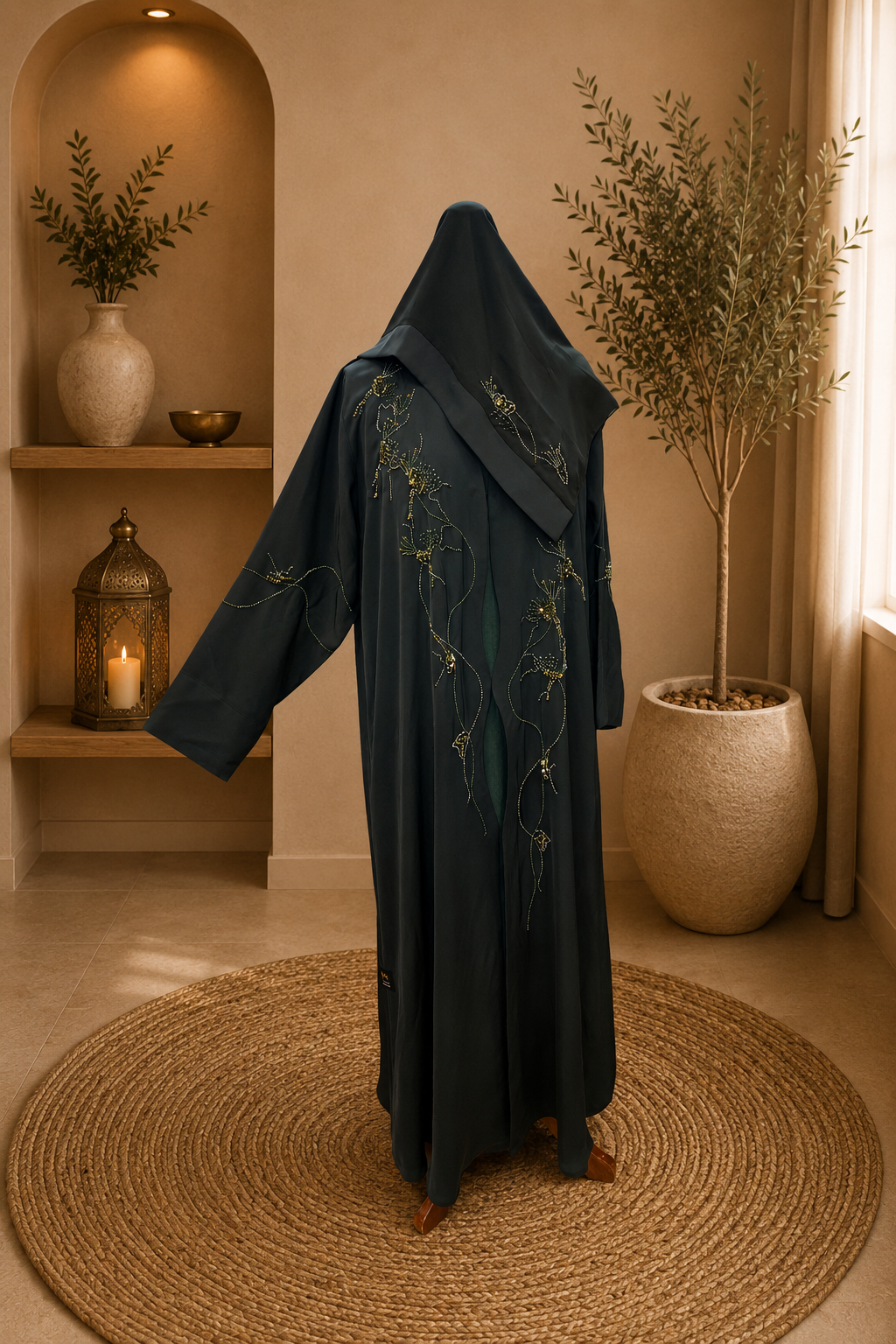 A1191 Korean Nada Abaya