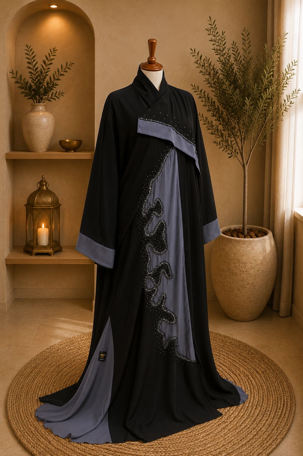 A1215 Korean Nada Abaya