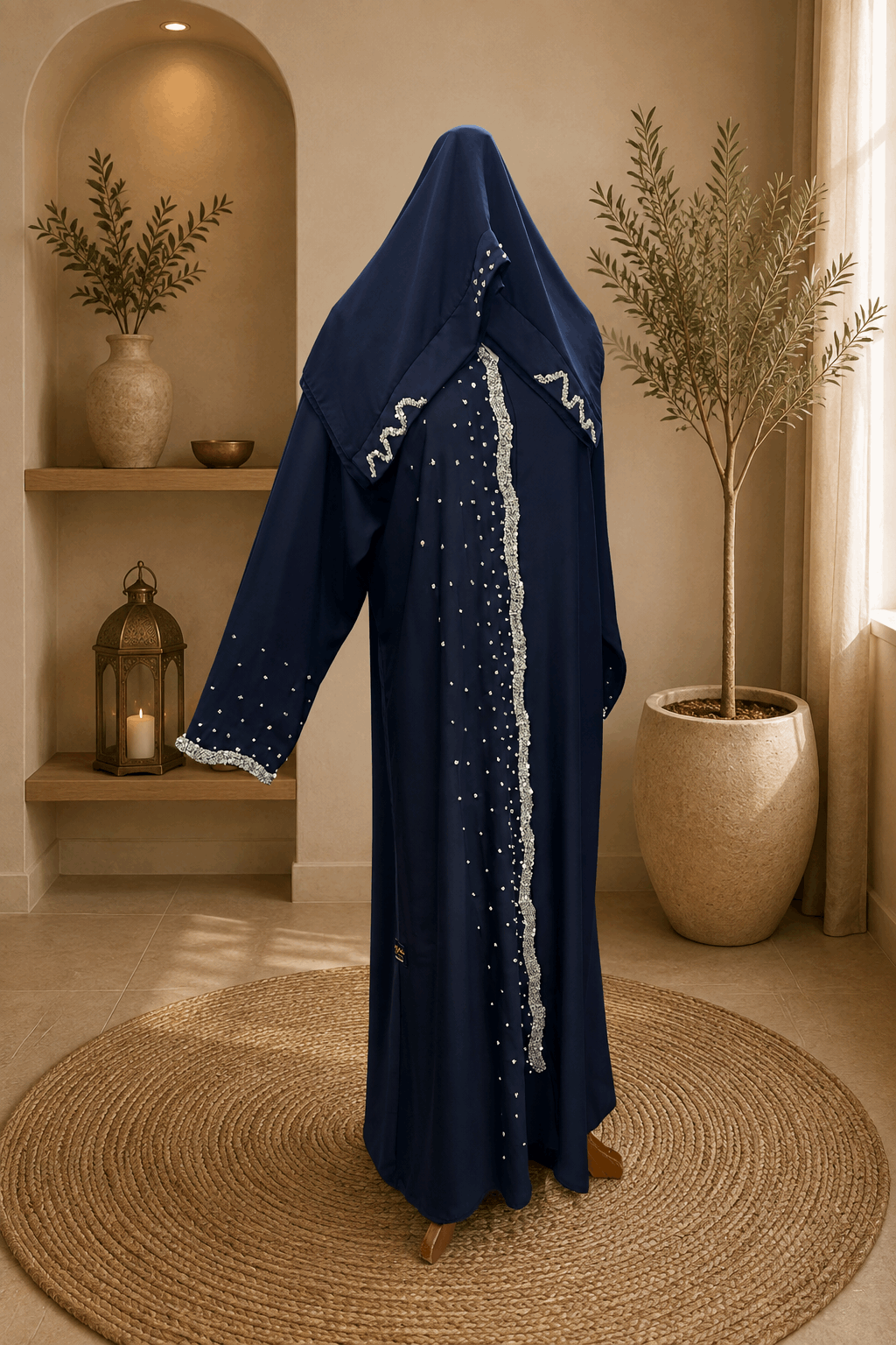 A1399 Korean Nada Abaya