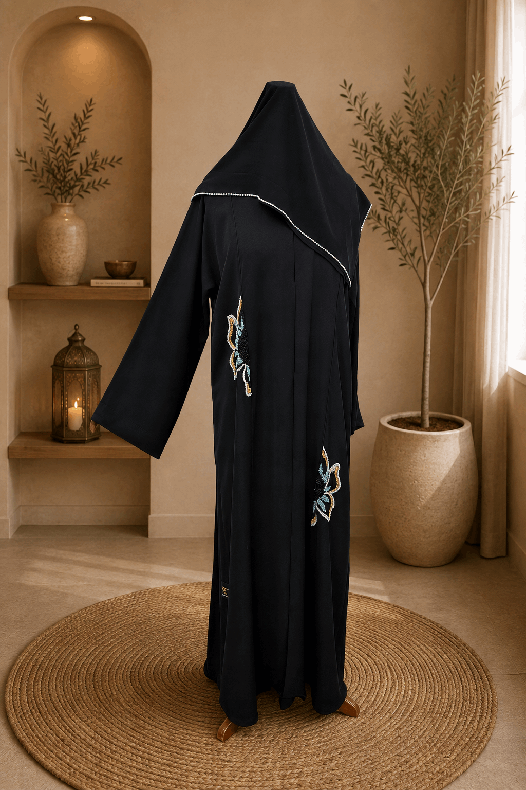 A1401 Korean Nada Abaya
