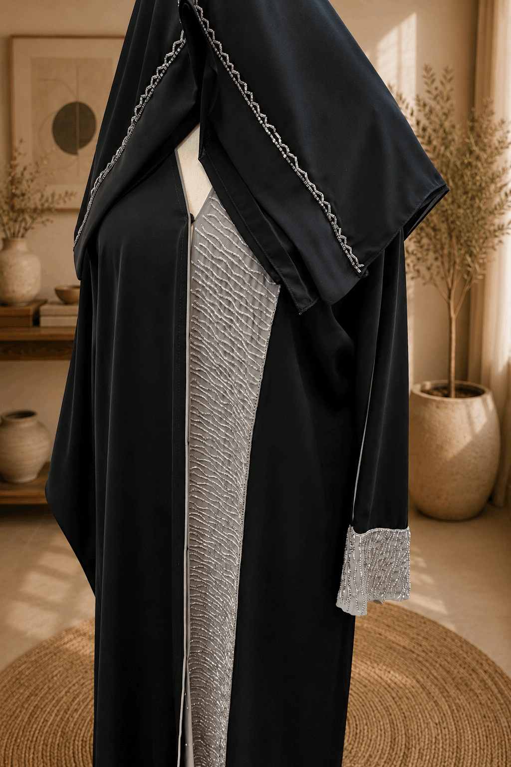 A1468 Korean Nada Abaya