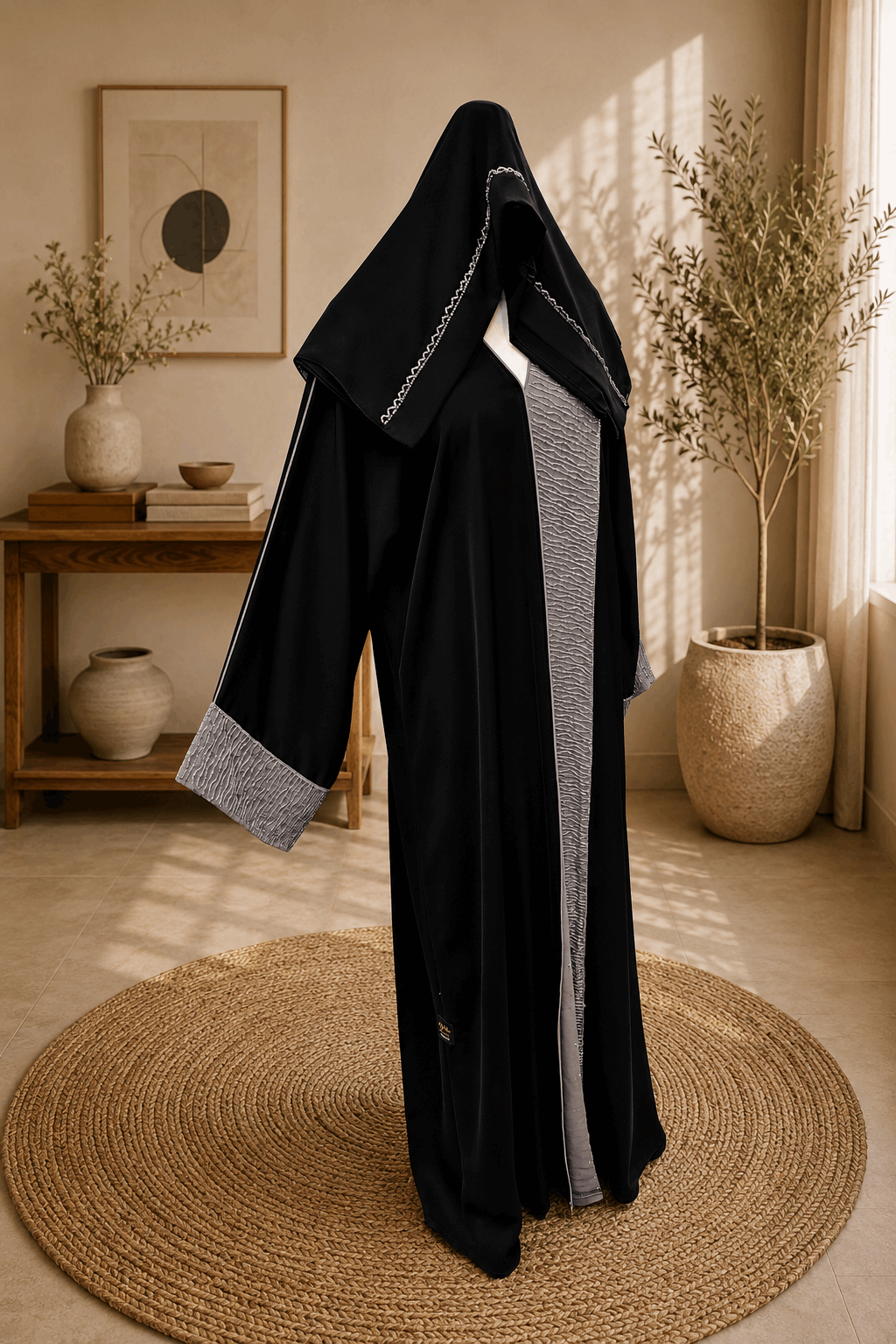 A1468 Korean Nada Abaya