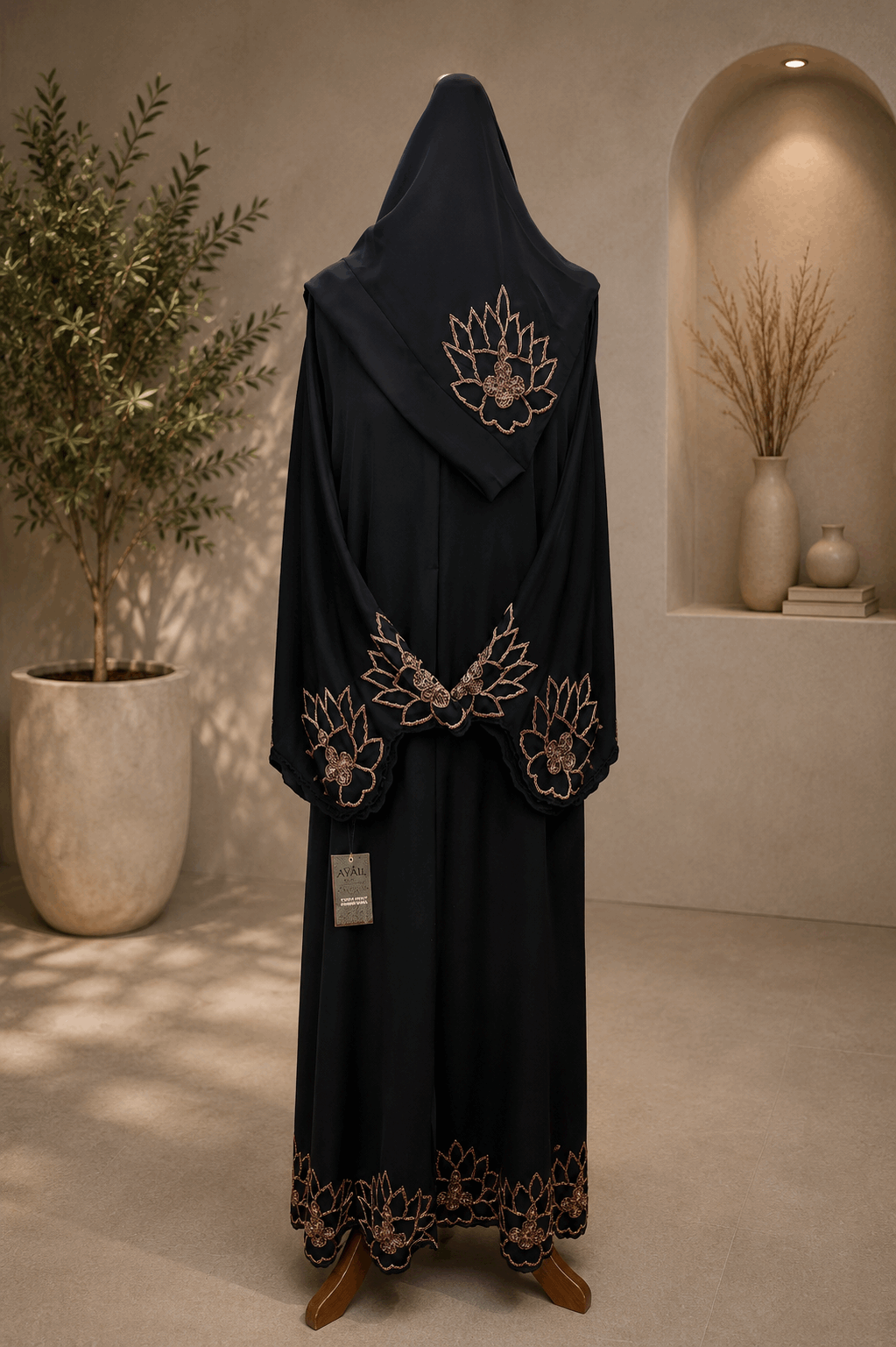 A1627 Korean Nada Abaya