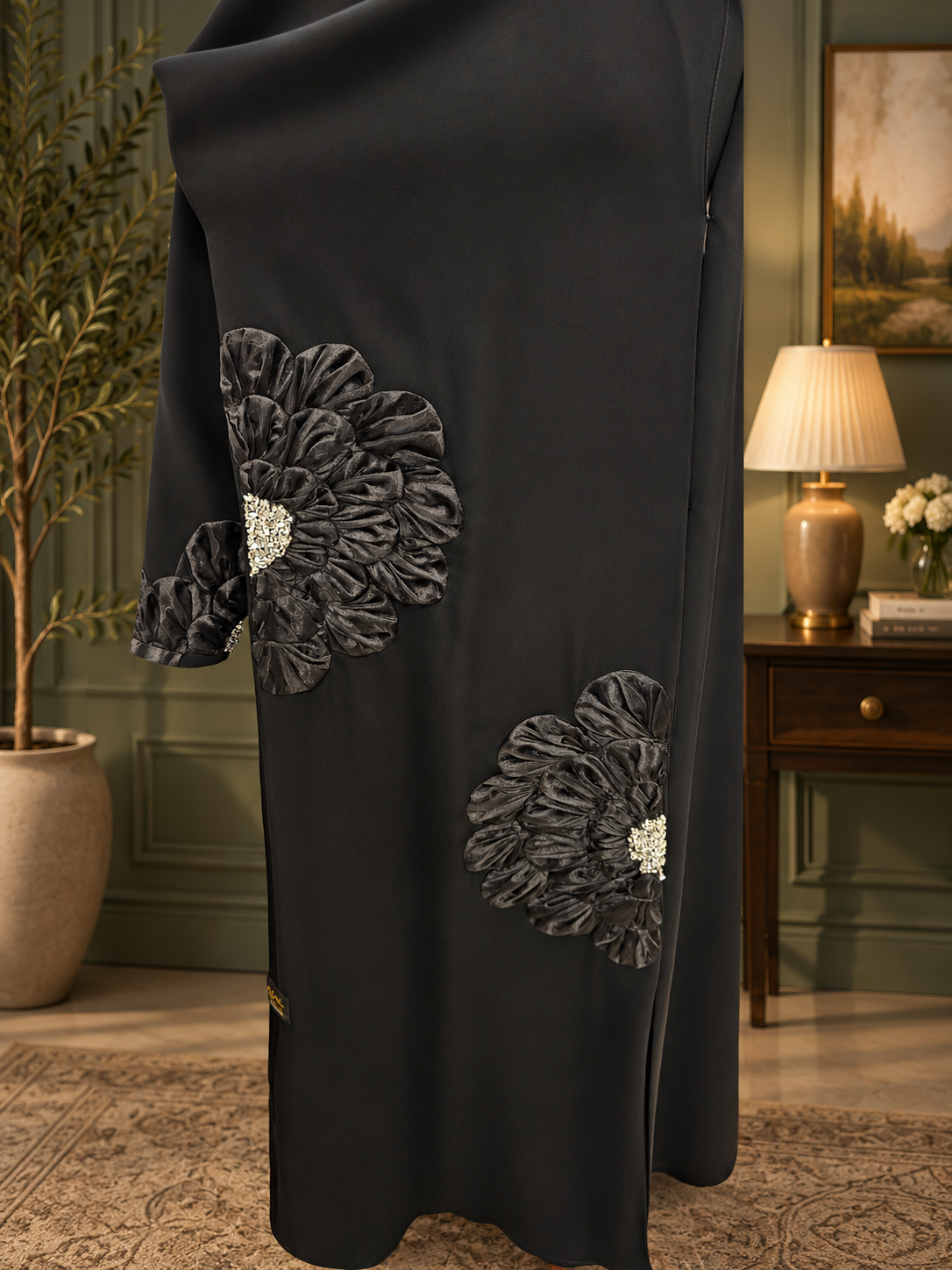 A1402 Korean Nada Abaya