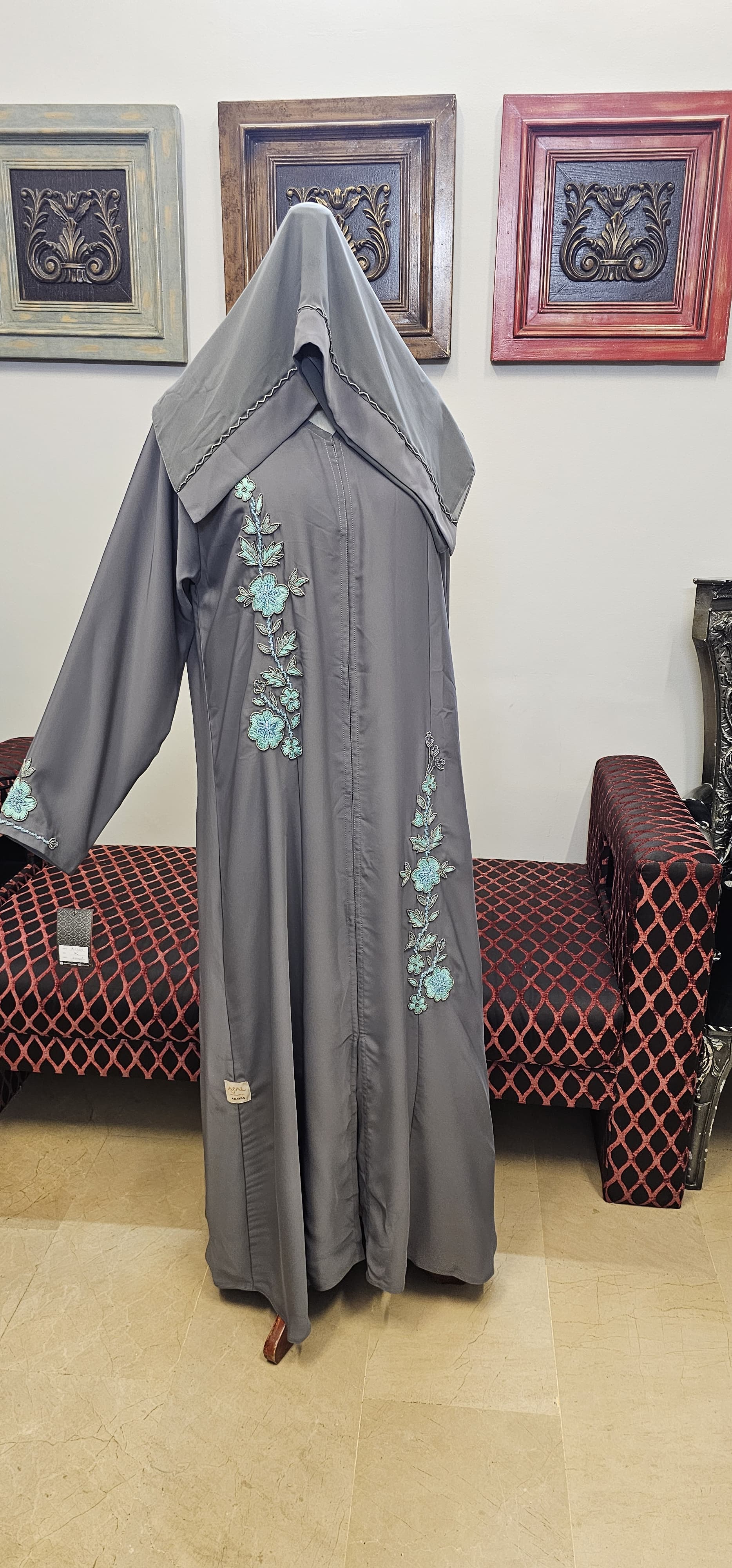 A1244 Korean Nada Abaya