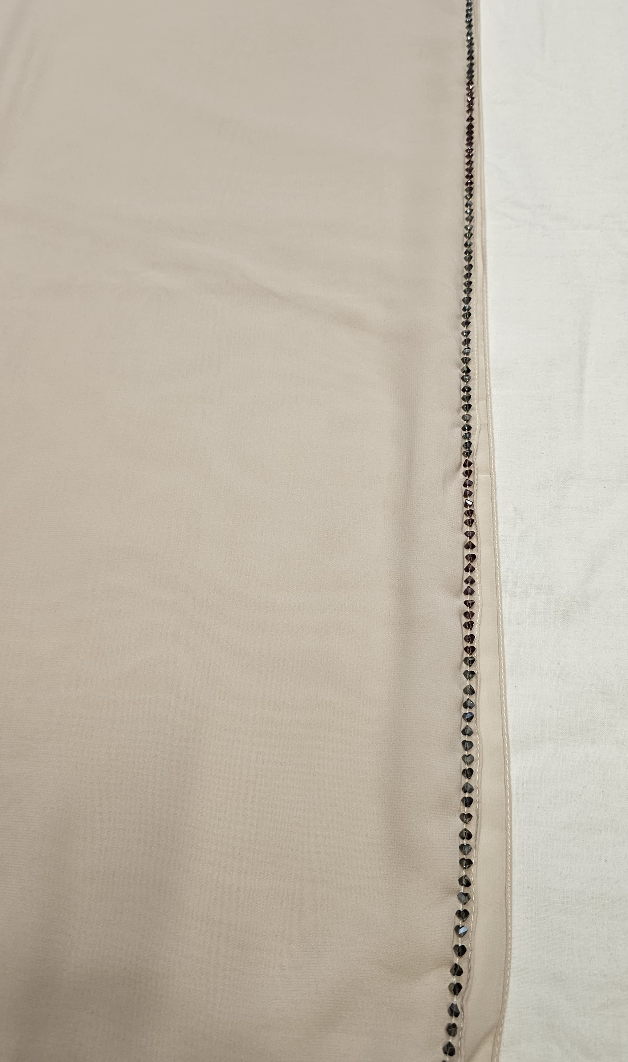 Colored Chiffon Sheilah with Handwork