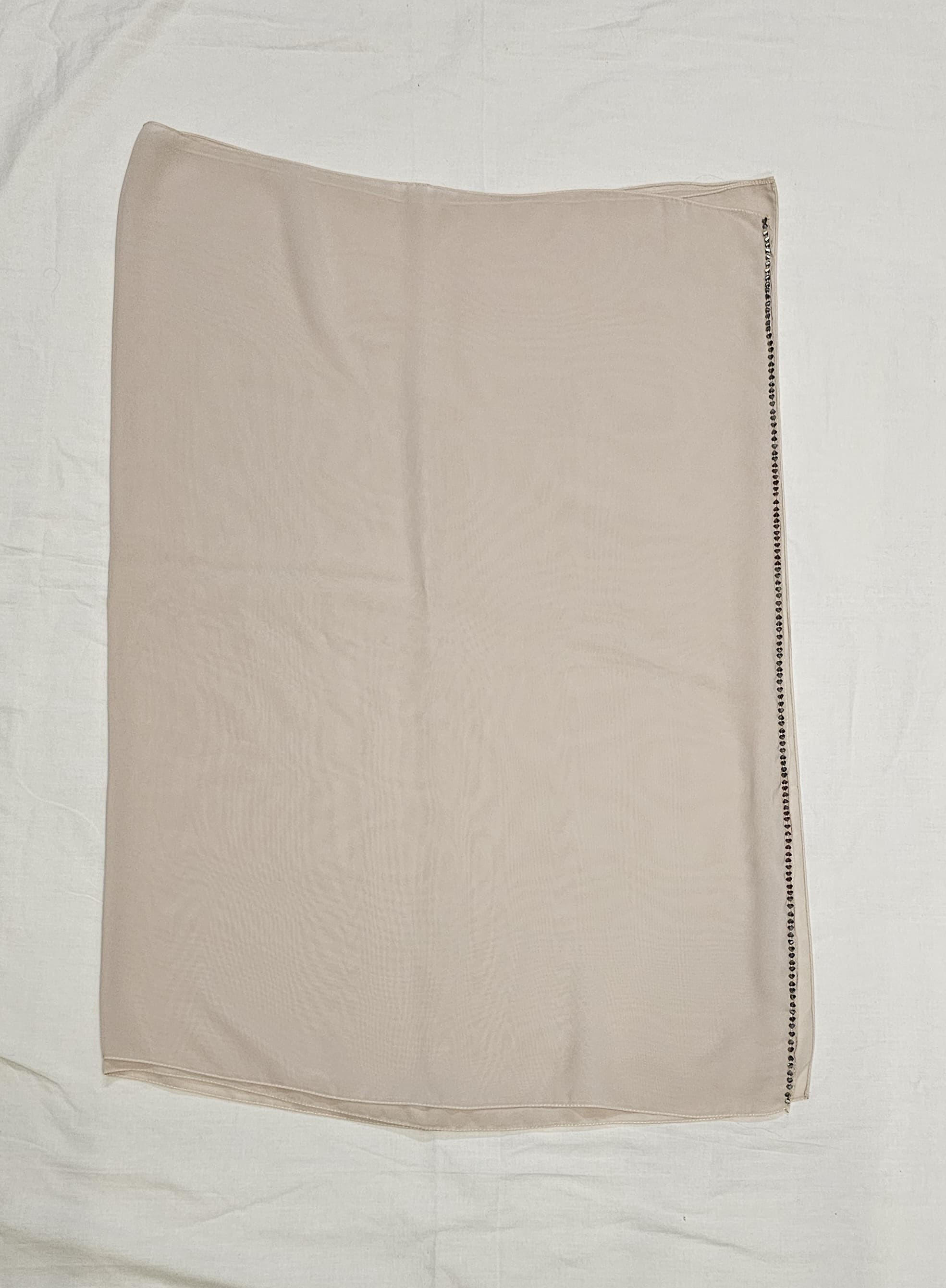 Colored Chiffon Sheilah with Handwork