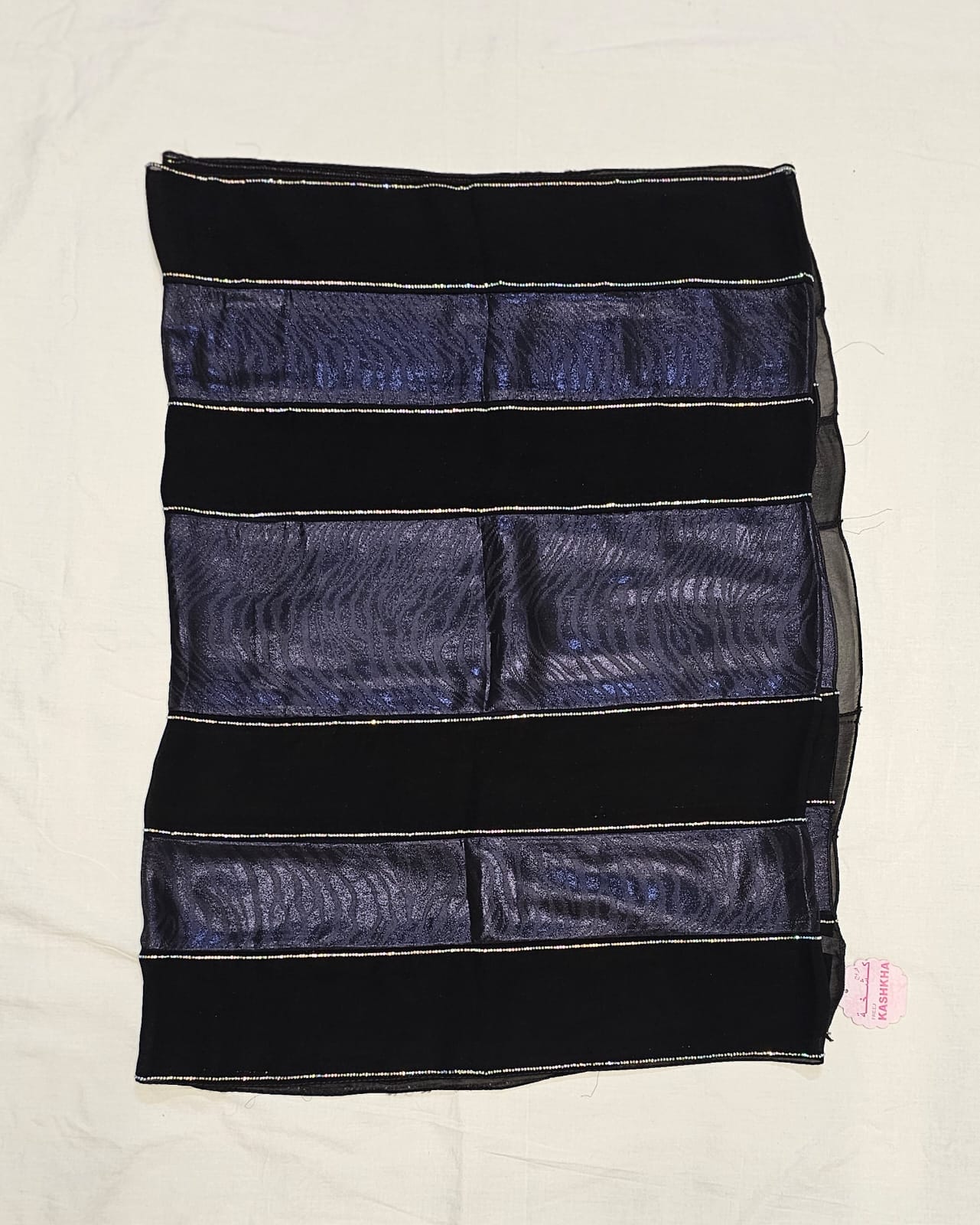 Chiffon with Shimmer Satin Sheilah