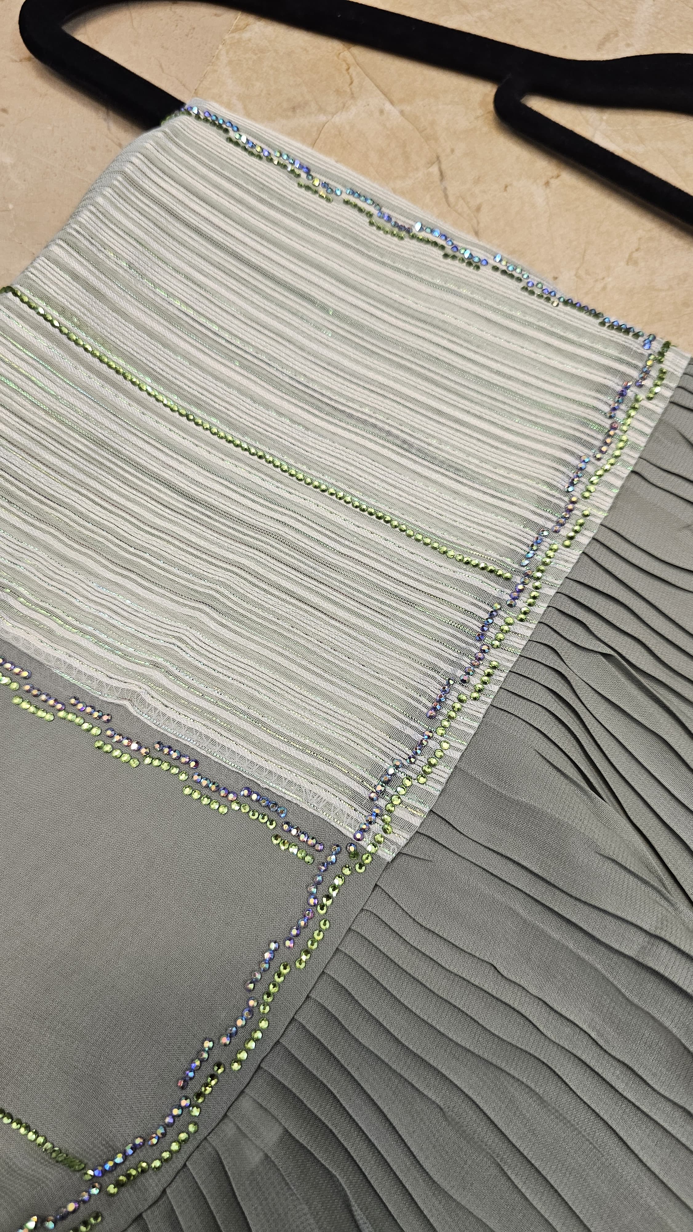 Chiffon with Crinkle Silk Sheila