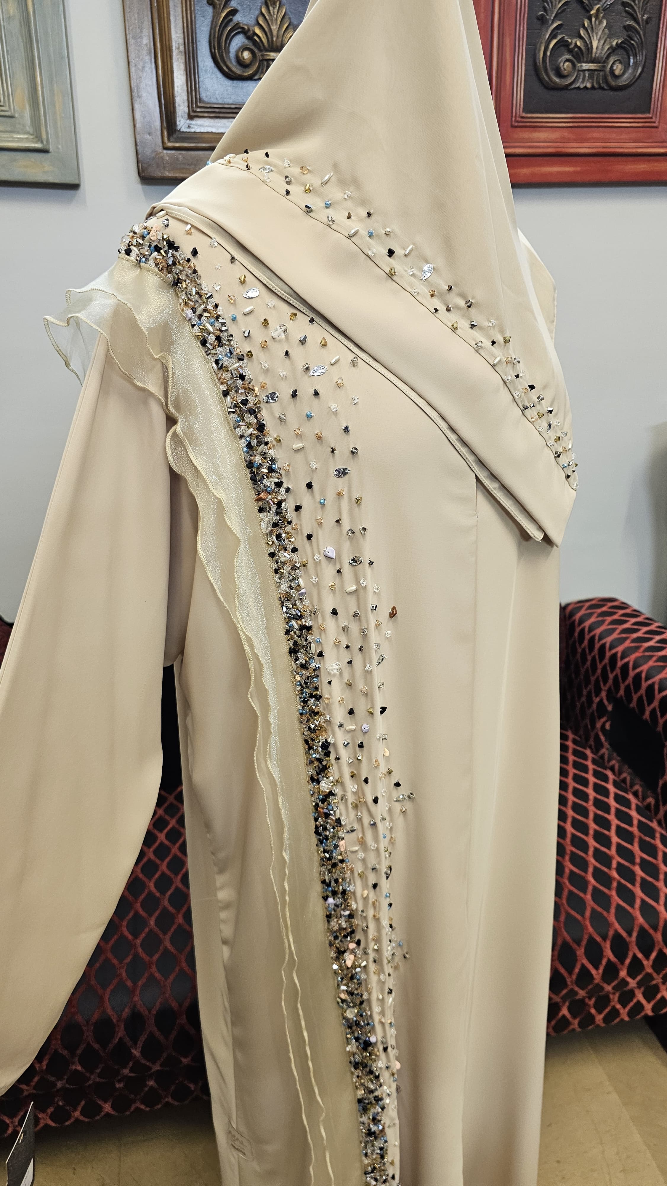 A1057 Korean Nada Abaya