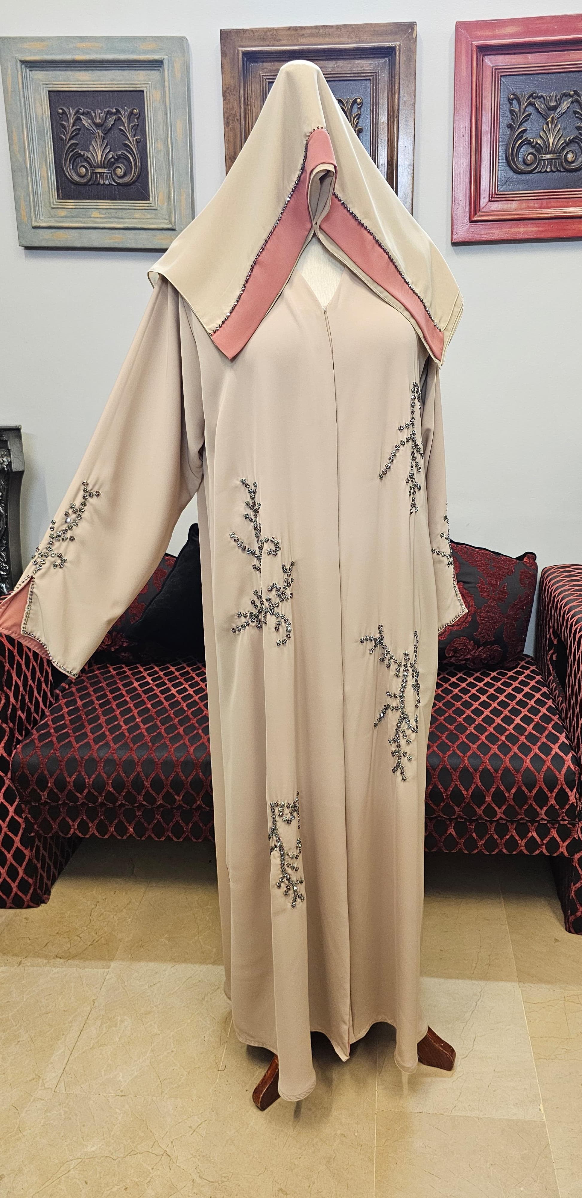 A1357 Korean Nada Abaya