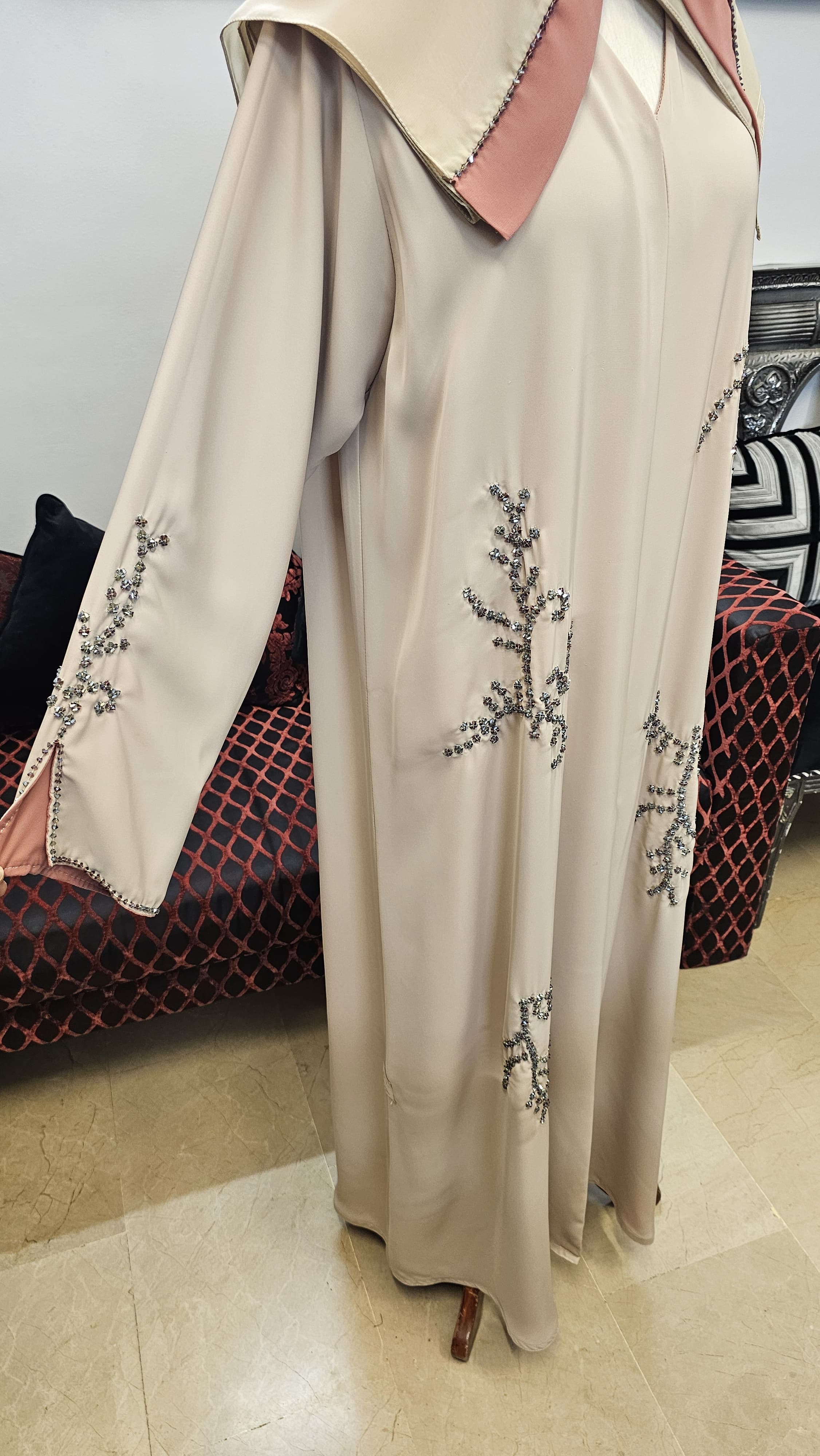 A1357 Korean Nada Abaya