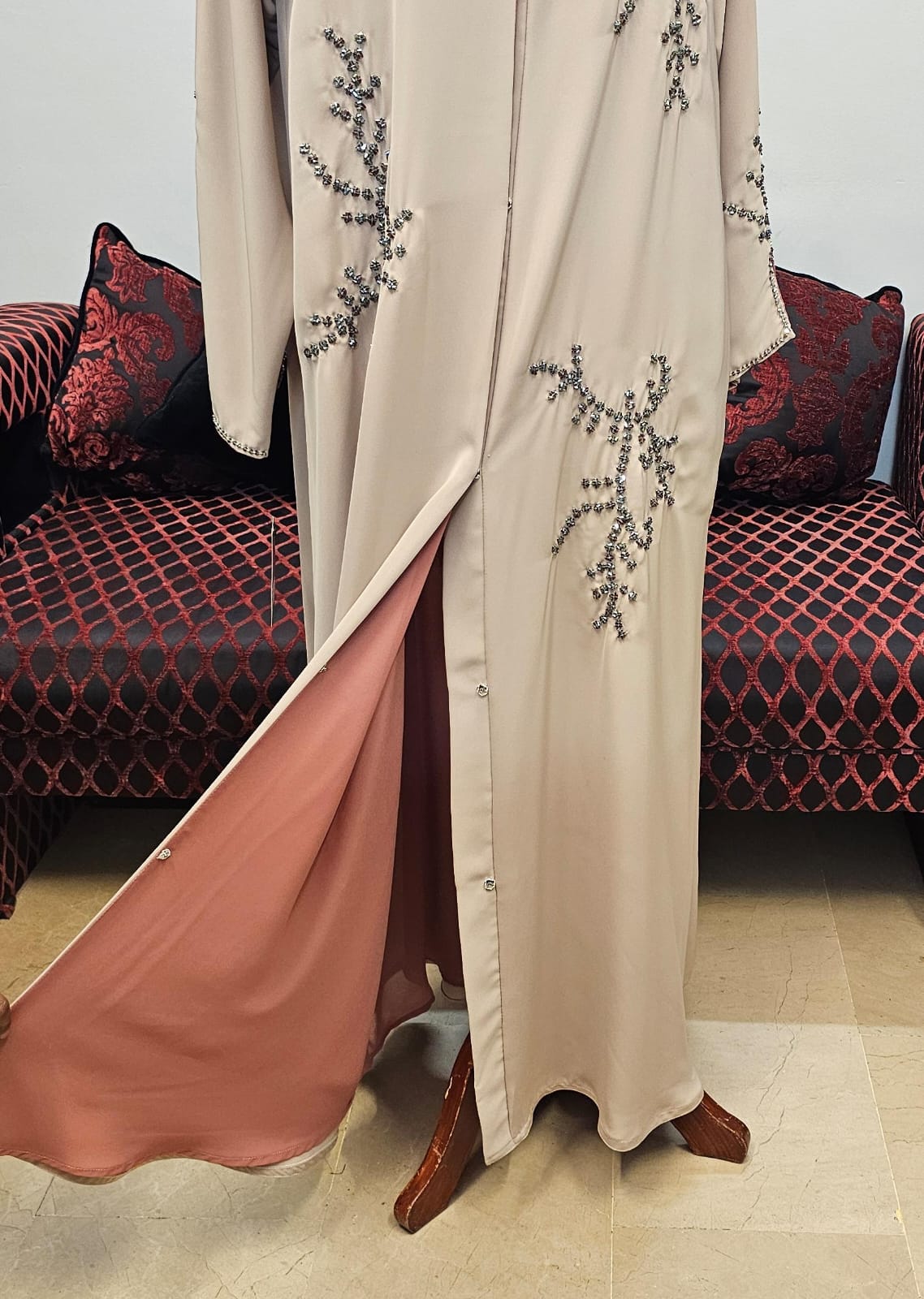 A1357 Korean Nada Abaya