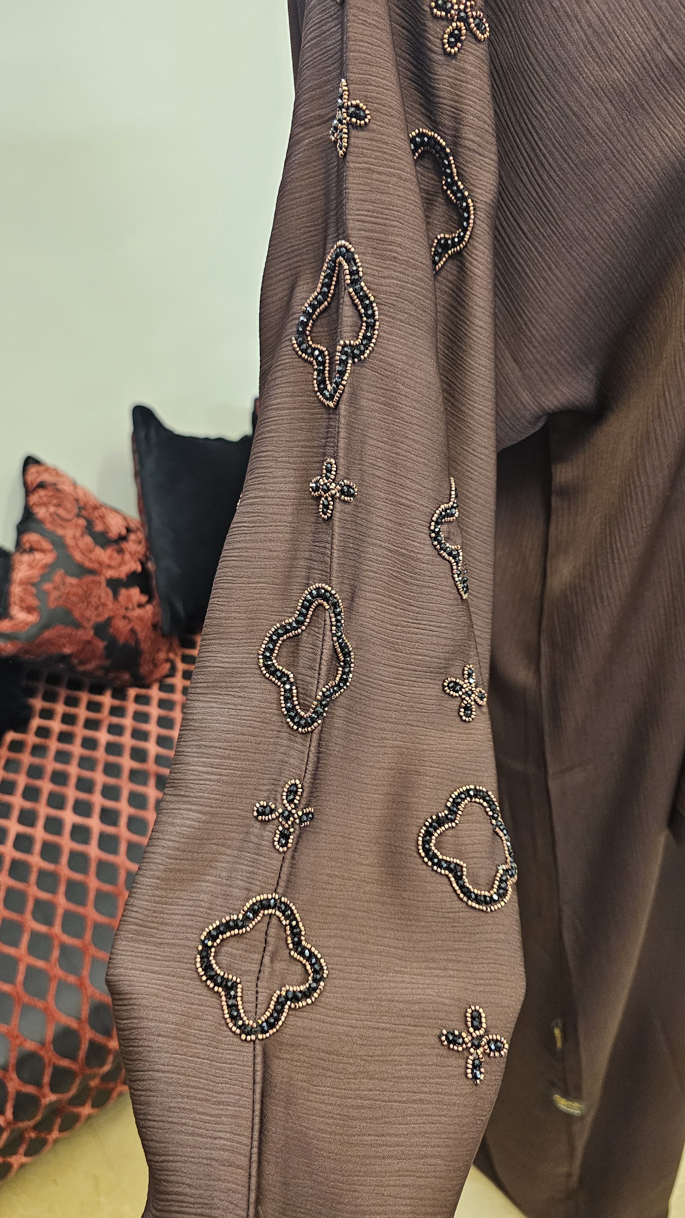 A1459 Crinkle Nada Abaya