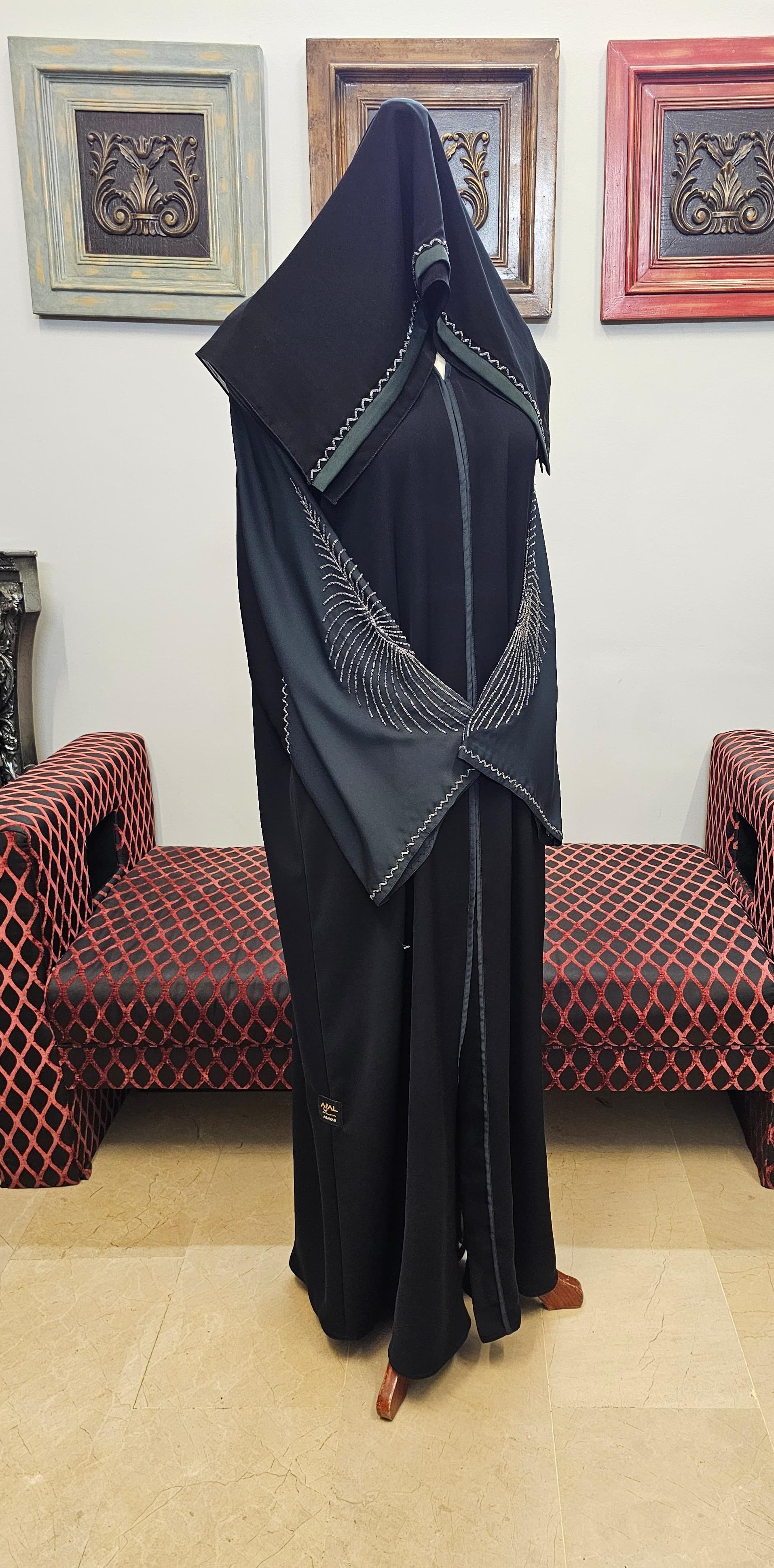A1467 Korean Nada Abaya