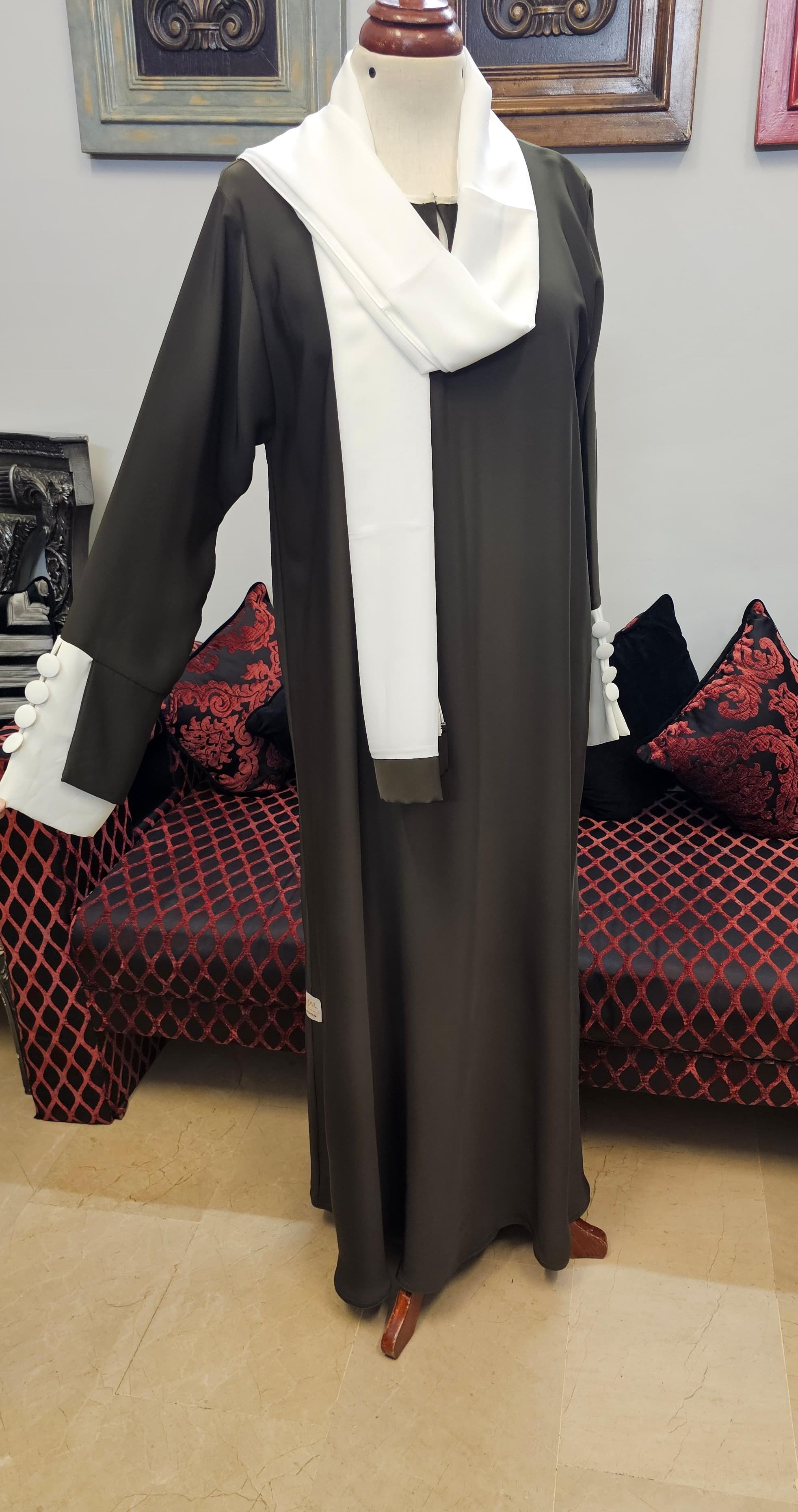 A1473 Korean Nada Abaya