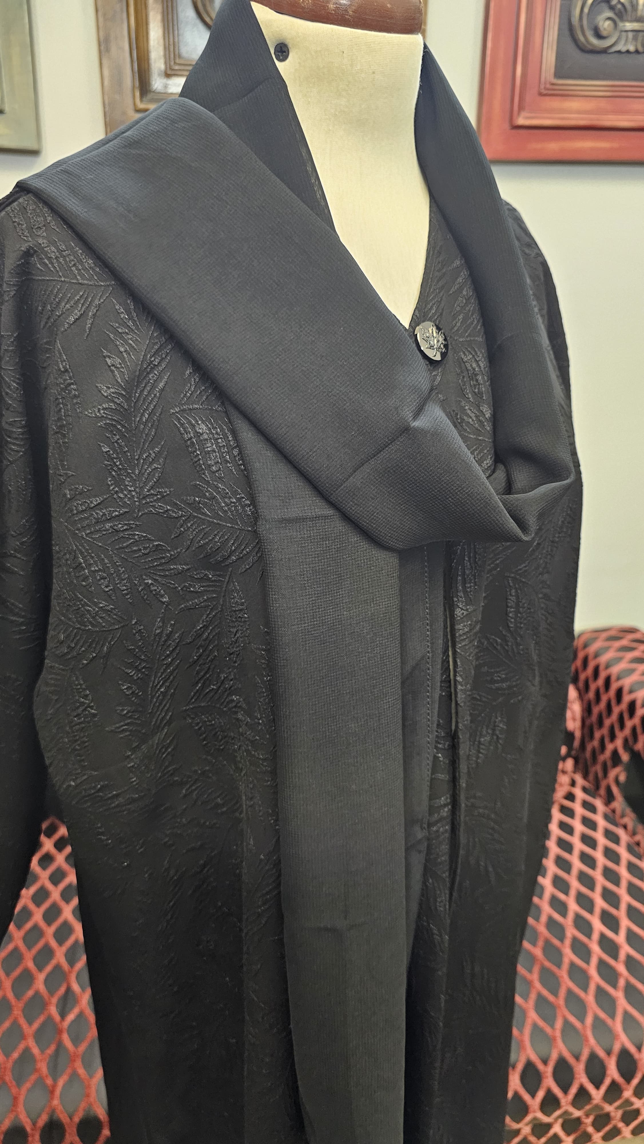 A1483 Embossed Nada Abaya