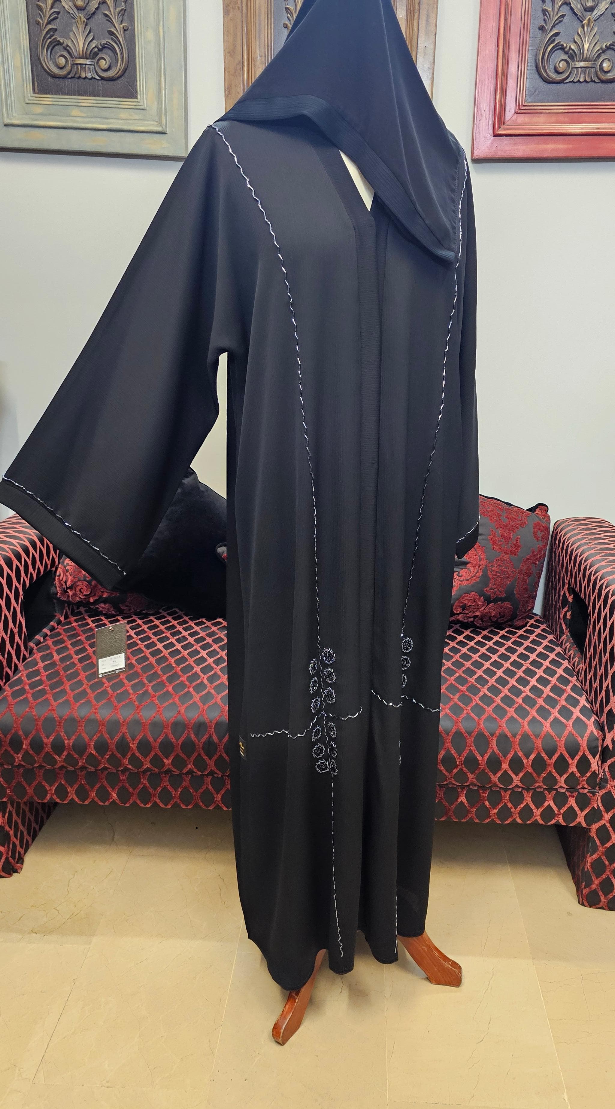 A1475 Crinkle Nada Abaya