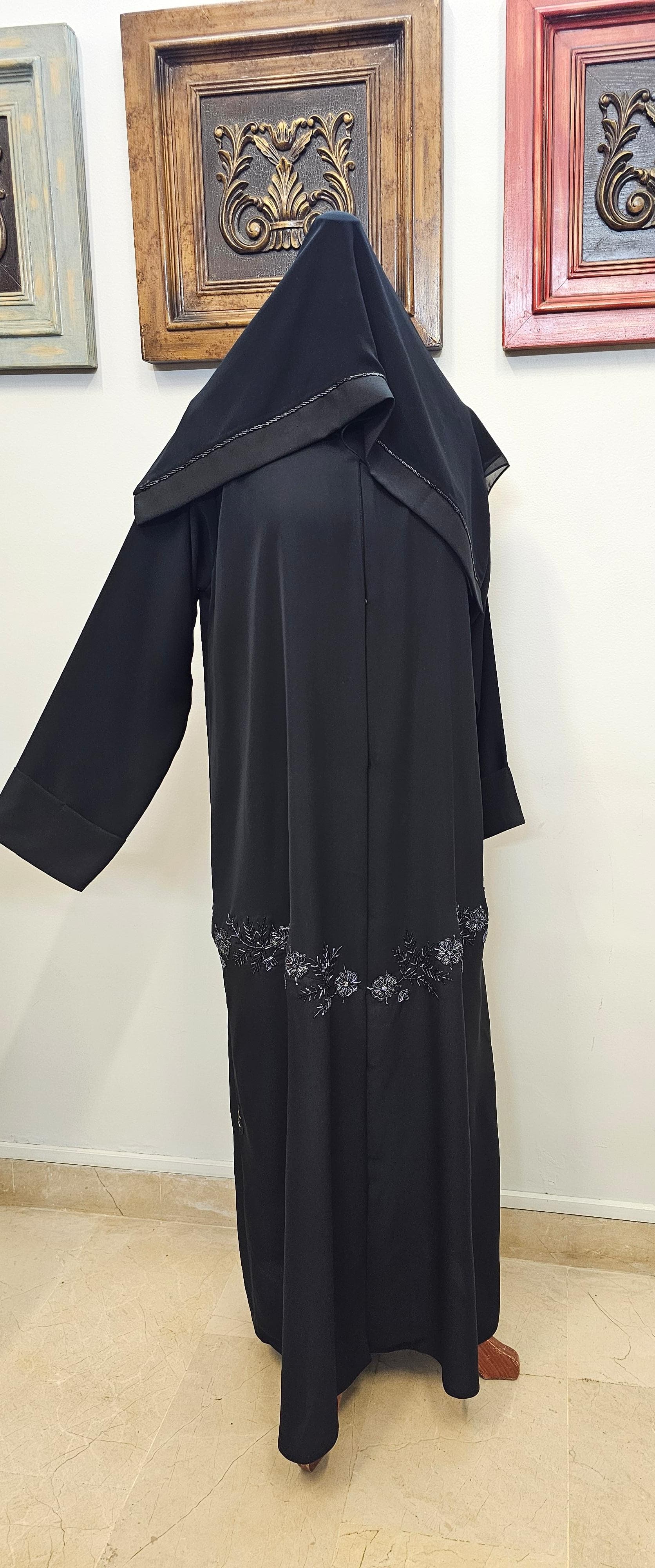A1476 Korean Nada Abaya