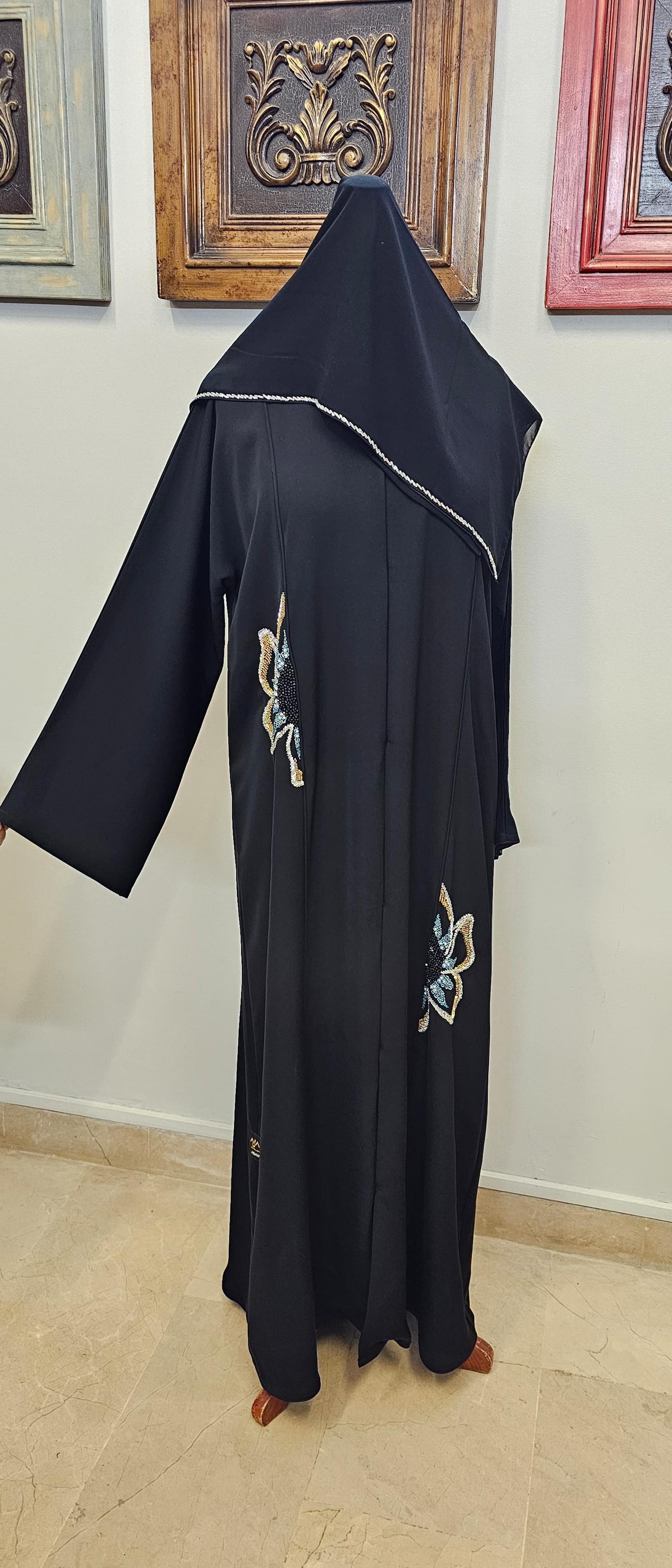 A1401 Korean Nada Abaya