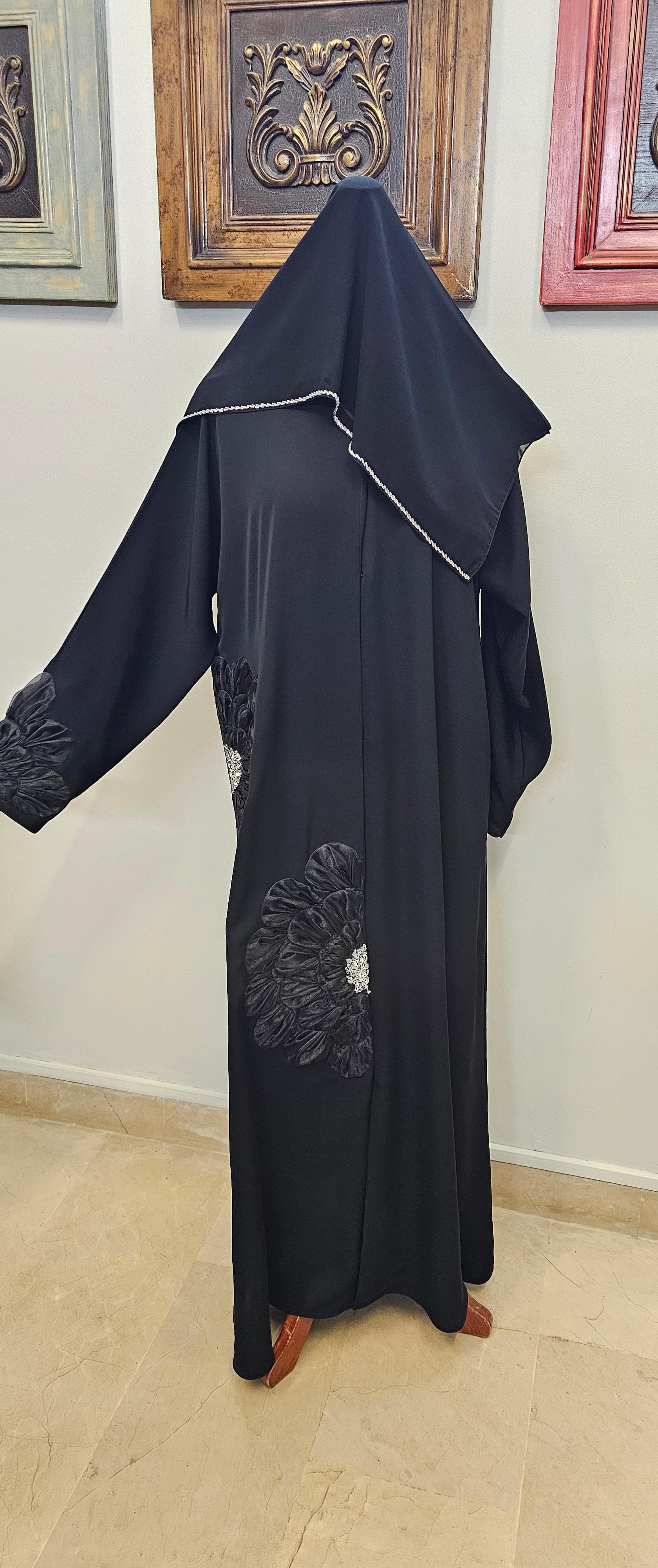 A1402 Korean Nada Abaya