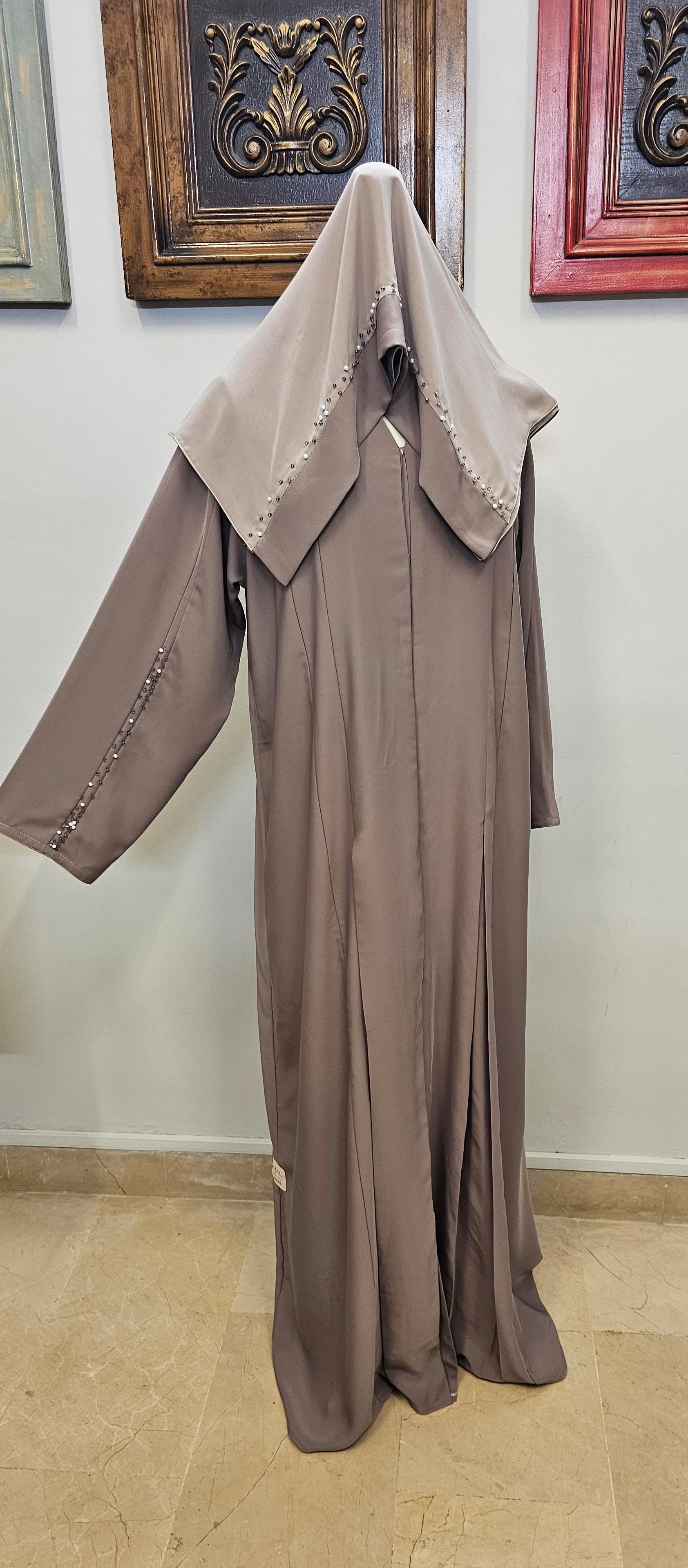 A1403 Korean Nada Abaya