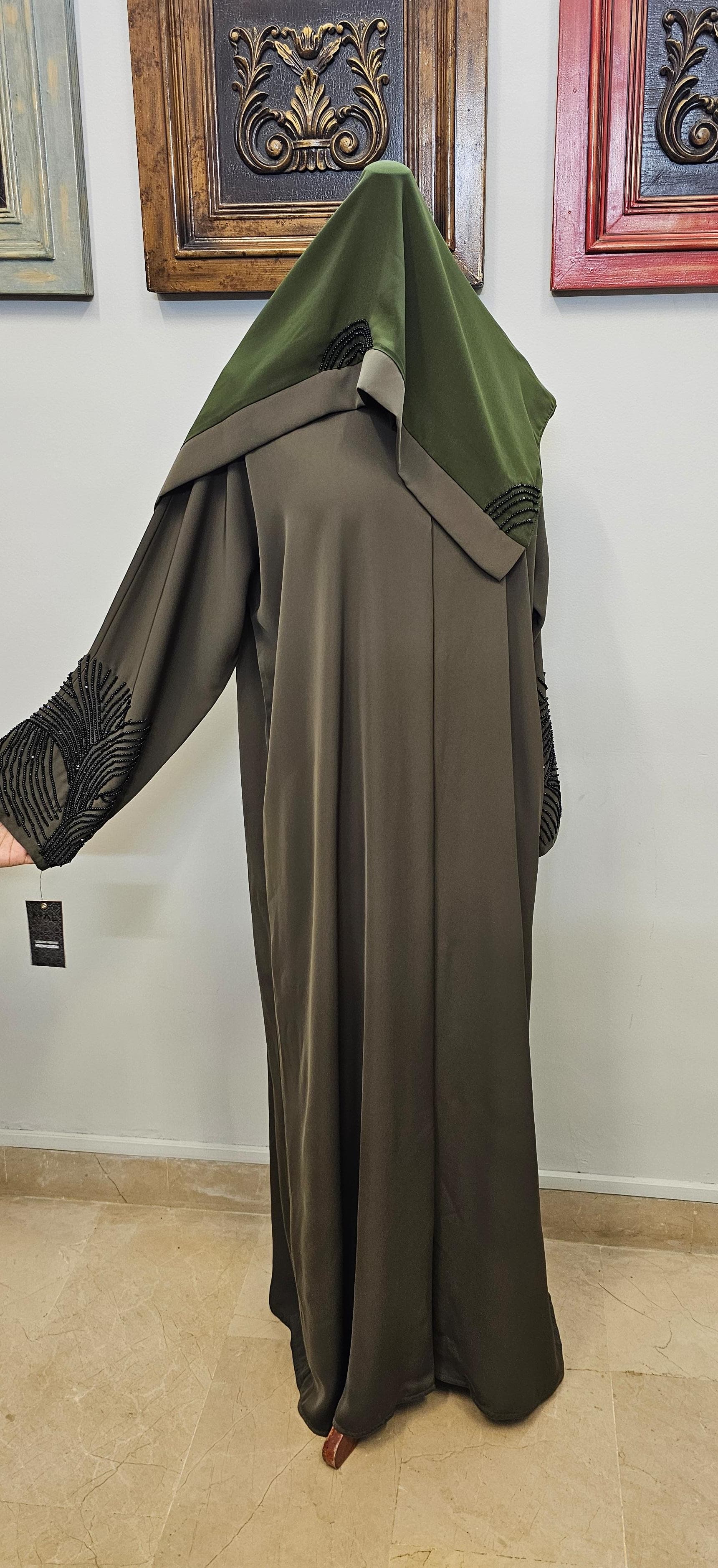 A1358 Korean Nada Abaya