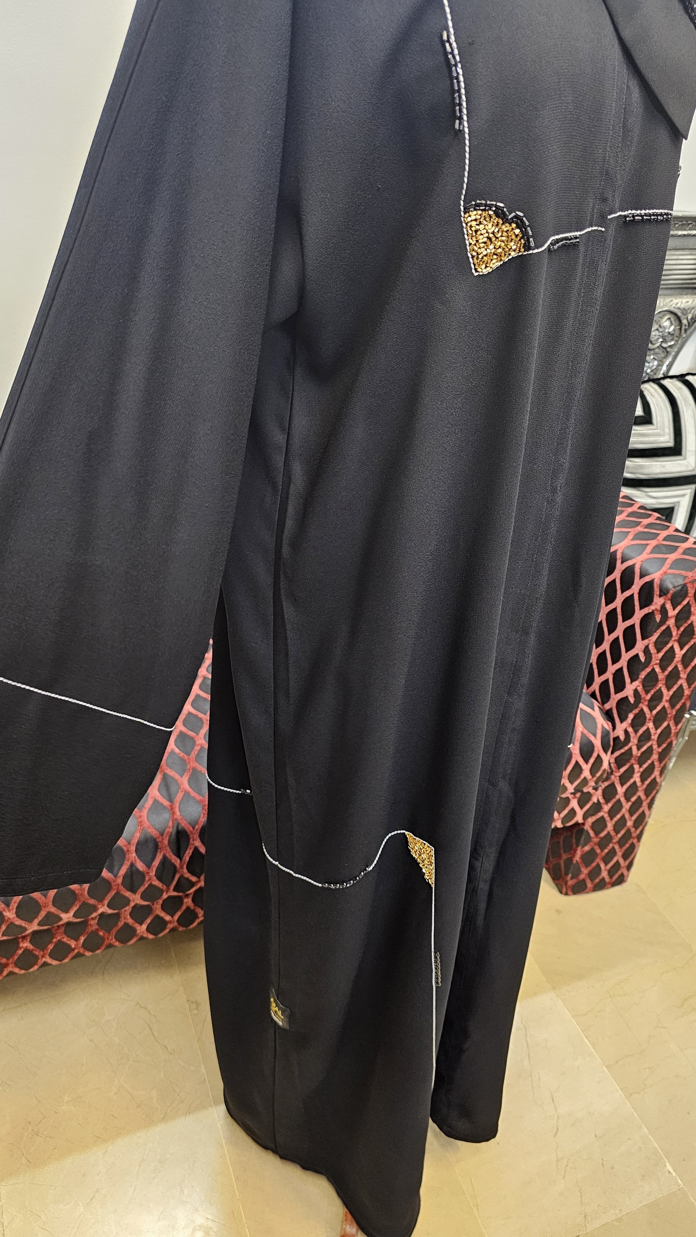 A1536 Korean Crepe Abaya