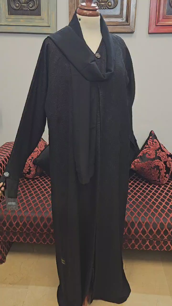 A1483 Embossed Nada Abaya