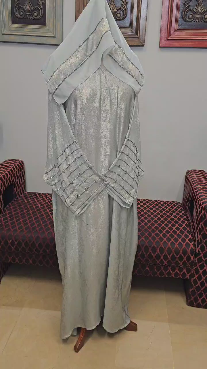 A1364-K Shimmer Brosha Abaya
