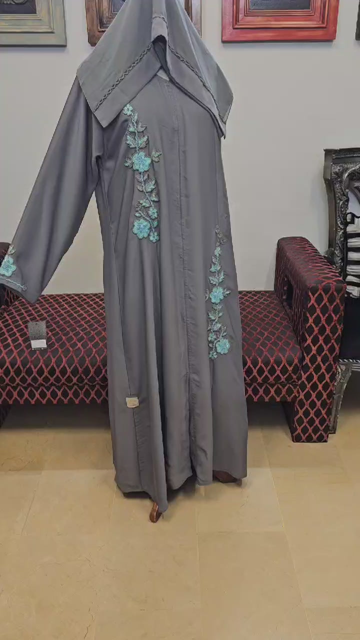 A1244 Korean Nada Abaya