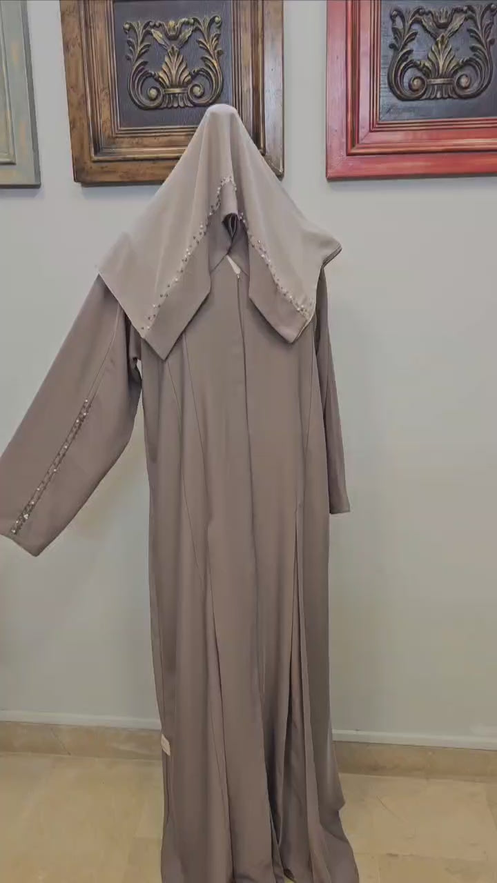 A1403 Korean Nada Abaya