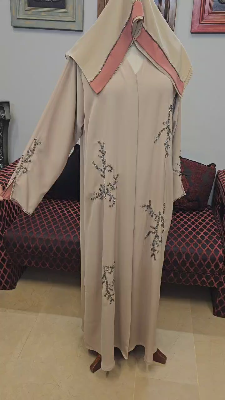 A1357 Korean Nada Abaya