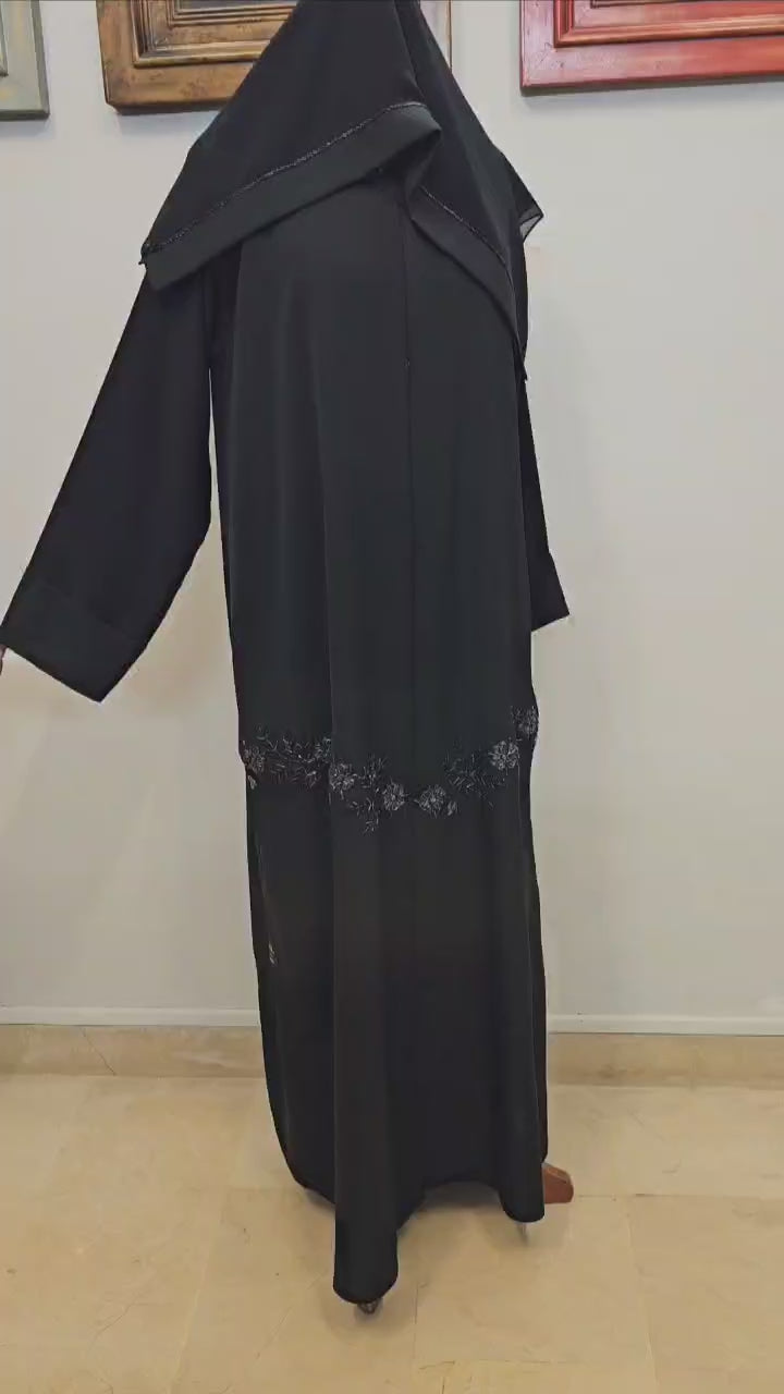 A1476 Korean Nada Abaya