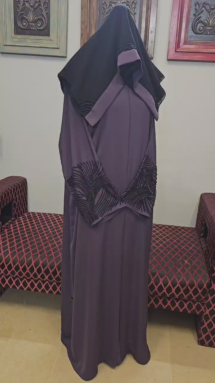 A1358 Korean Nada Abaya