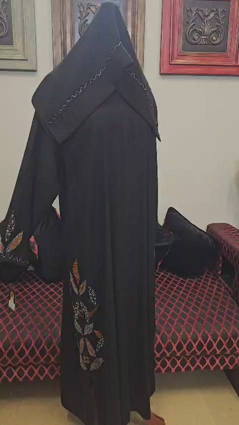 A1047 Korean Crepe Abaya