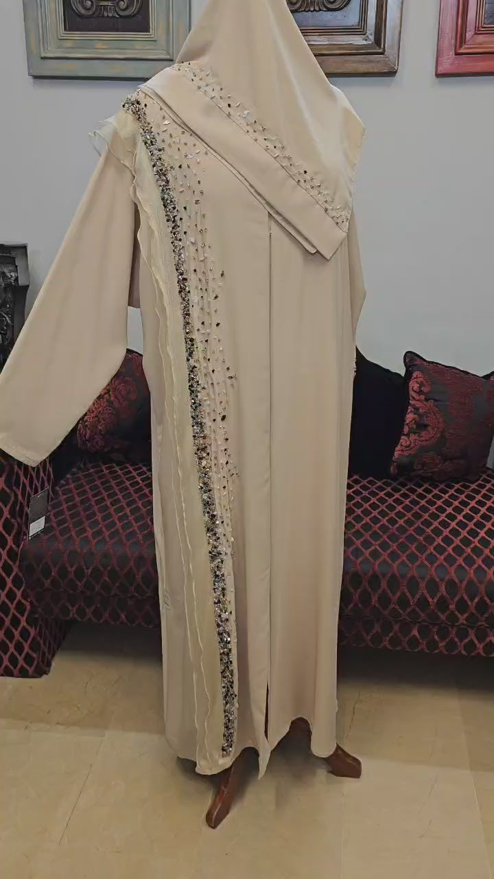 A1057 Korean Nada Abaya