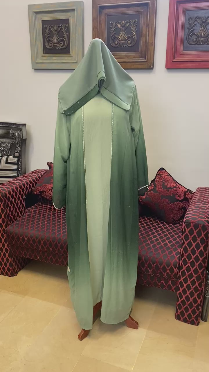 A1121 Chhifon Abaya