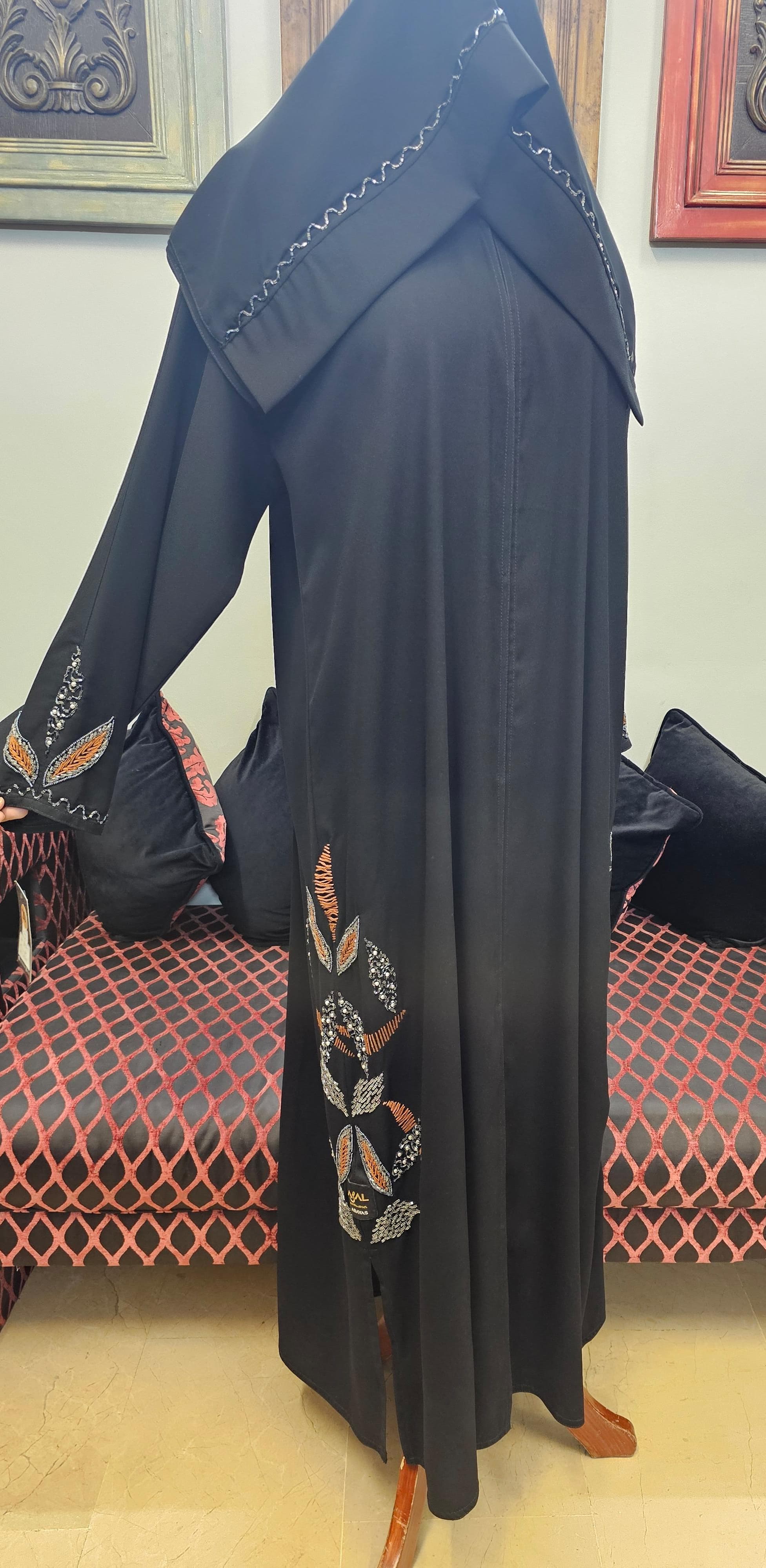 A1047 Korean Crepe Abaya