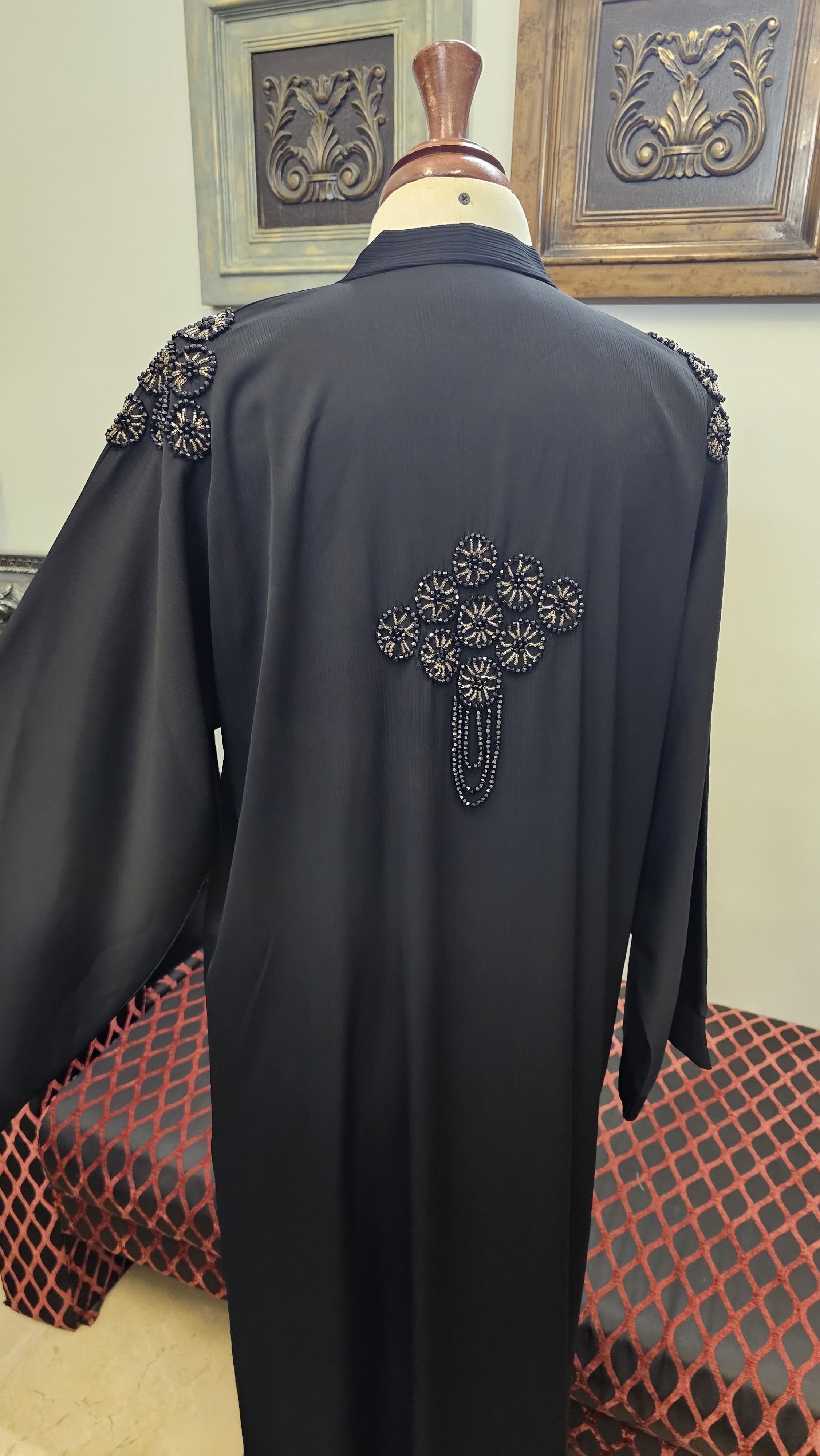 A1580 Crinkle Nada Abaya