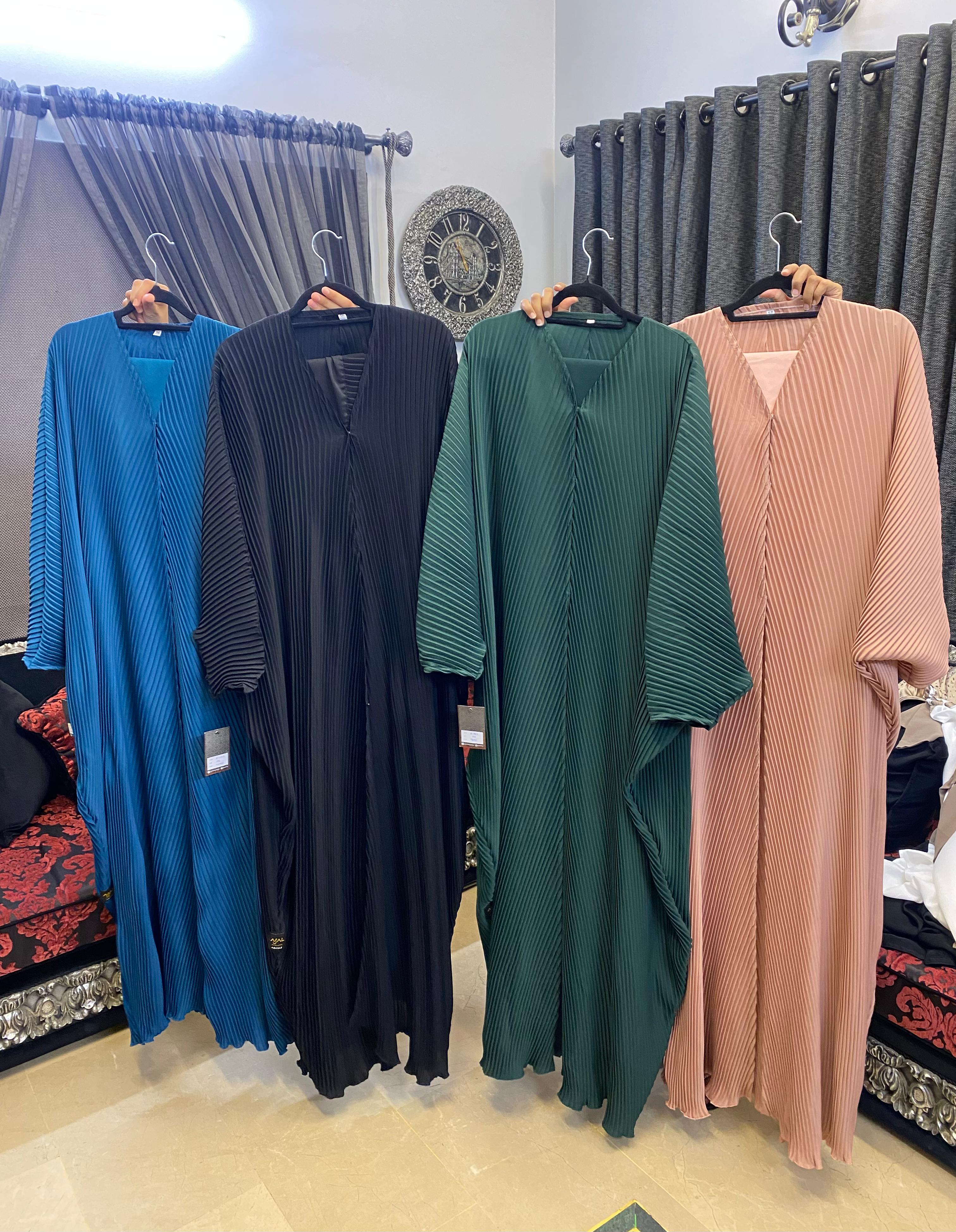 RD A1003 Pleated Farasha Abaya ASAL Abayas