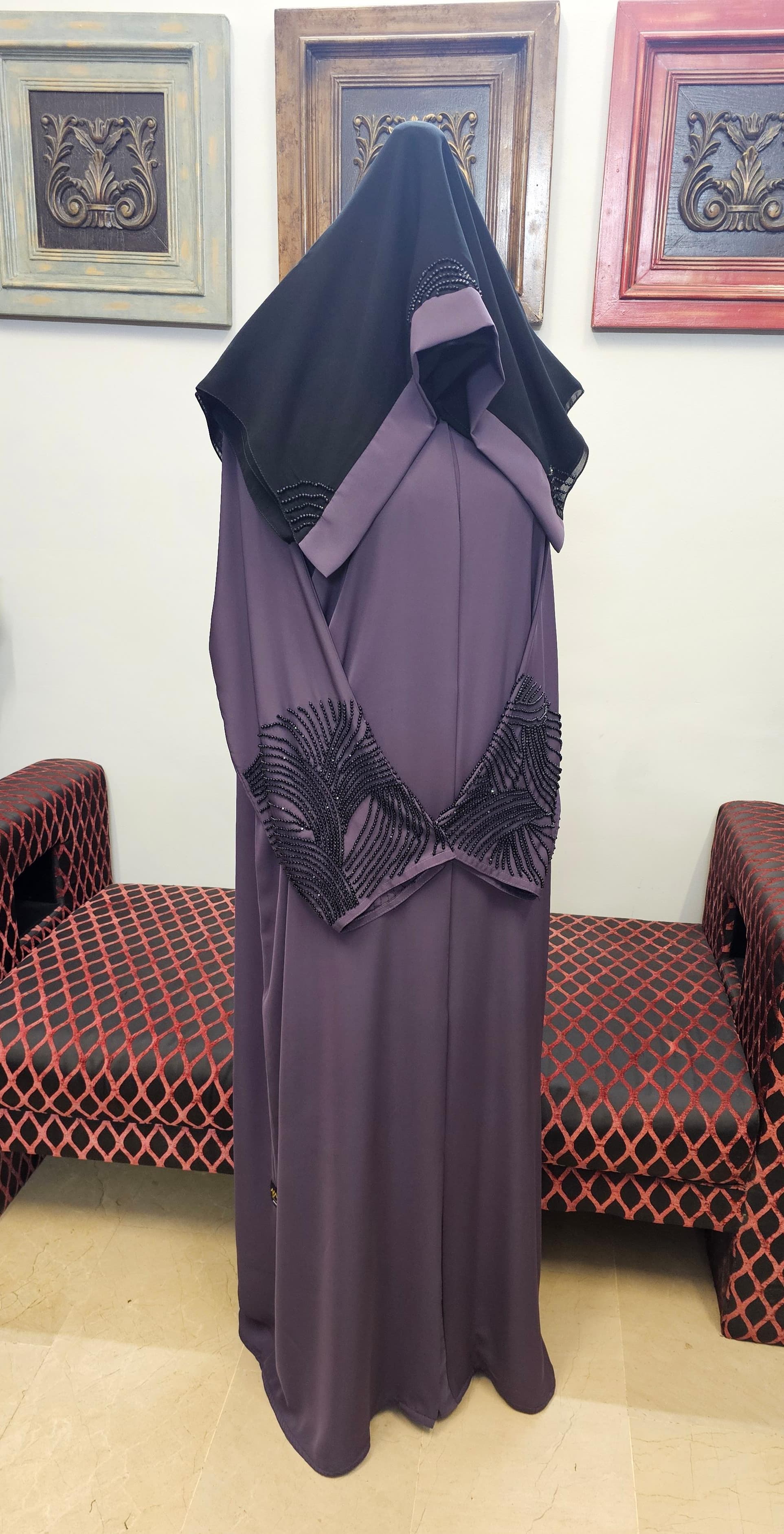 A1358 Korean Nada Abaya