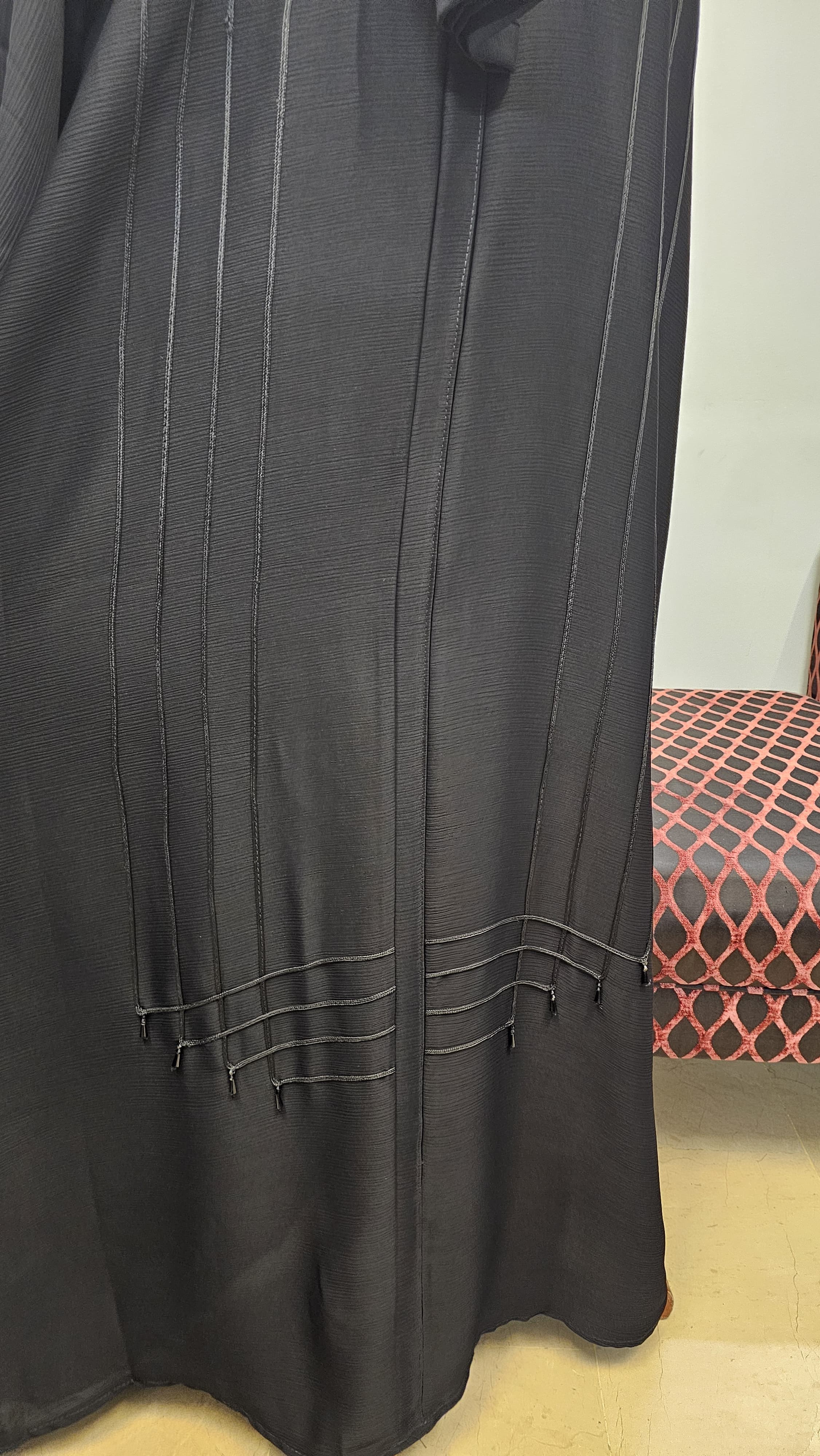 A1603 Crinkle Nada Abaya