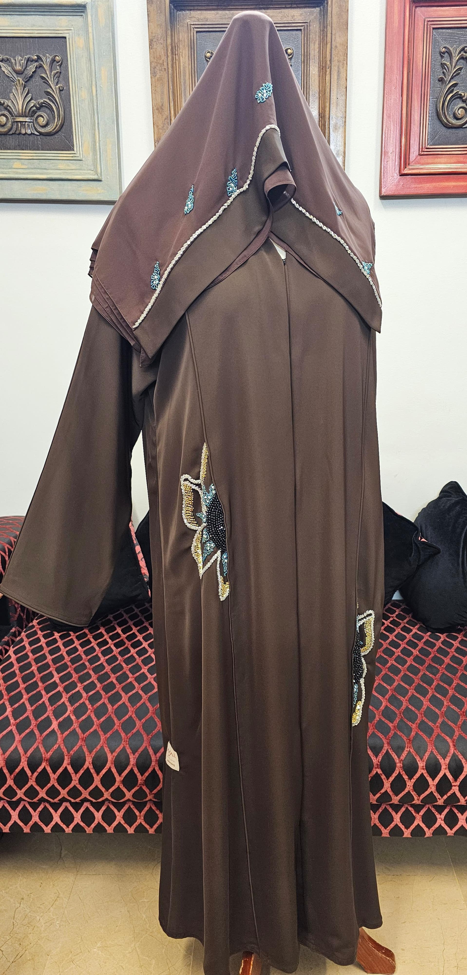A1401 Korean Nada Abaya