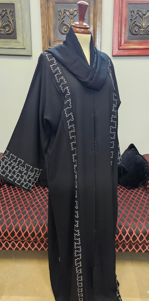 A1685 Crepe Abaya